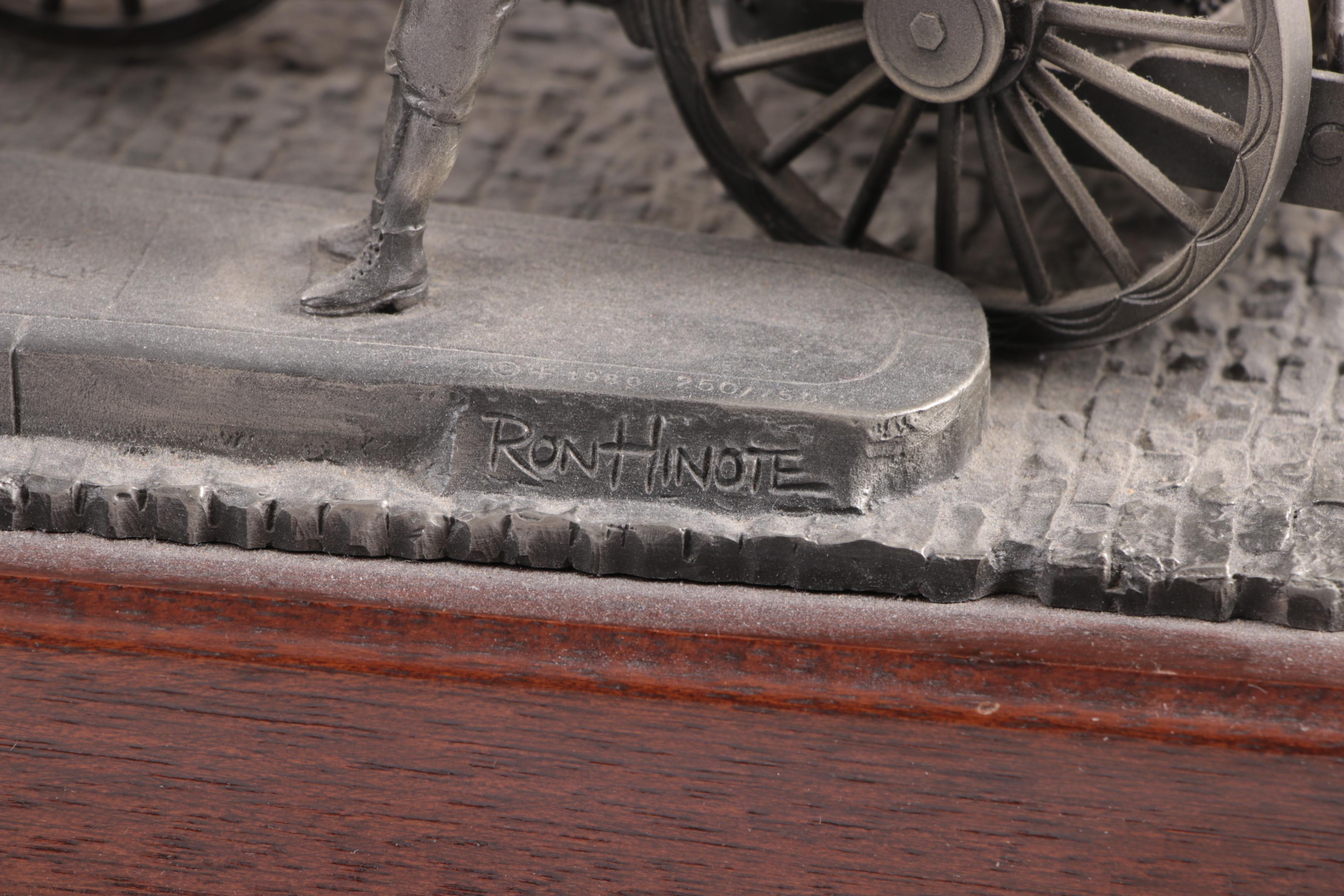 Ronald Hinote Metal Sculpture "Fire on Main Street"