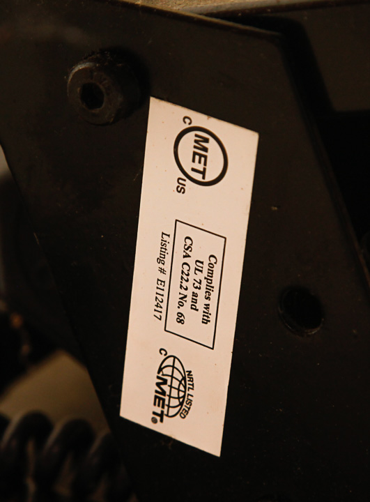 Golden Electronic Recline Chair