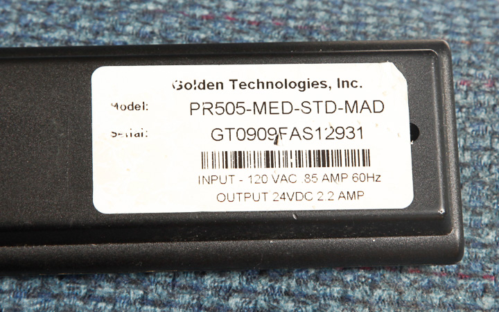 Golden Electronic Recline Chair