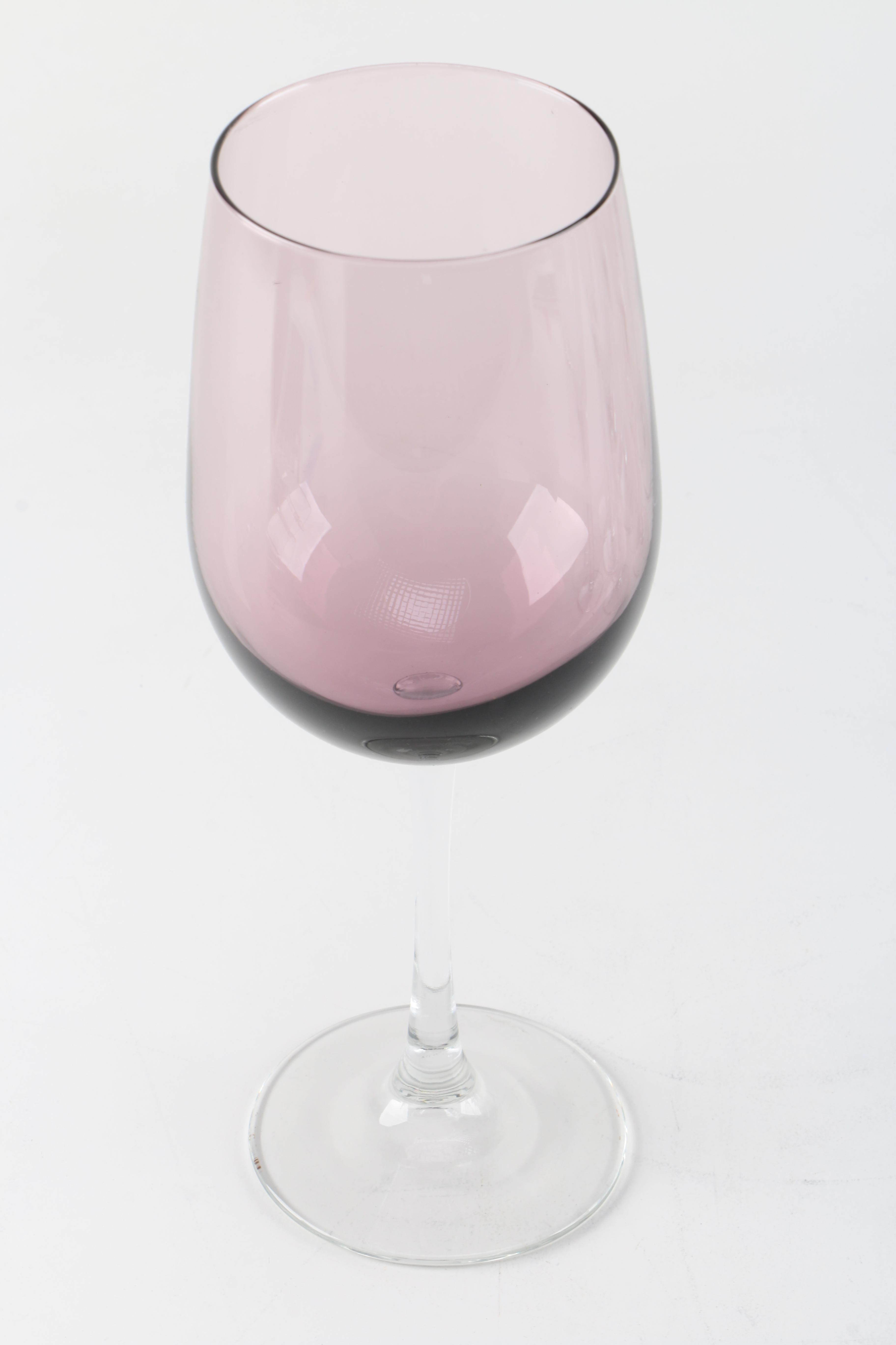 Assorted Wine Glasses and a Glass Decanter