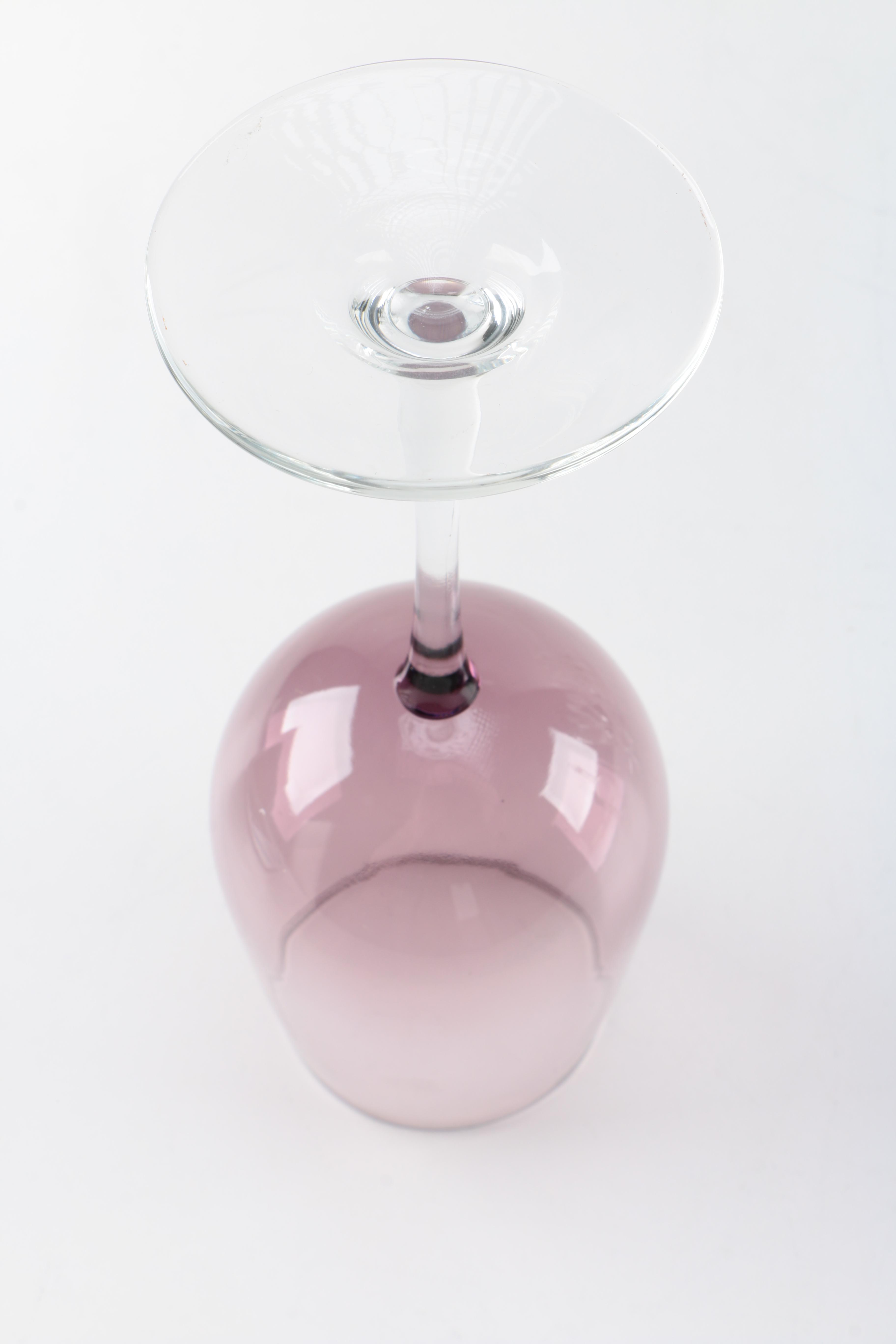 Assorted Wine Glasses and a Glass Decanter