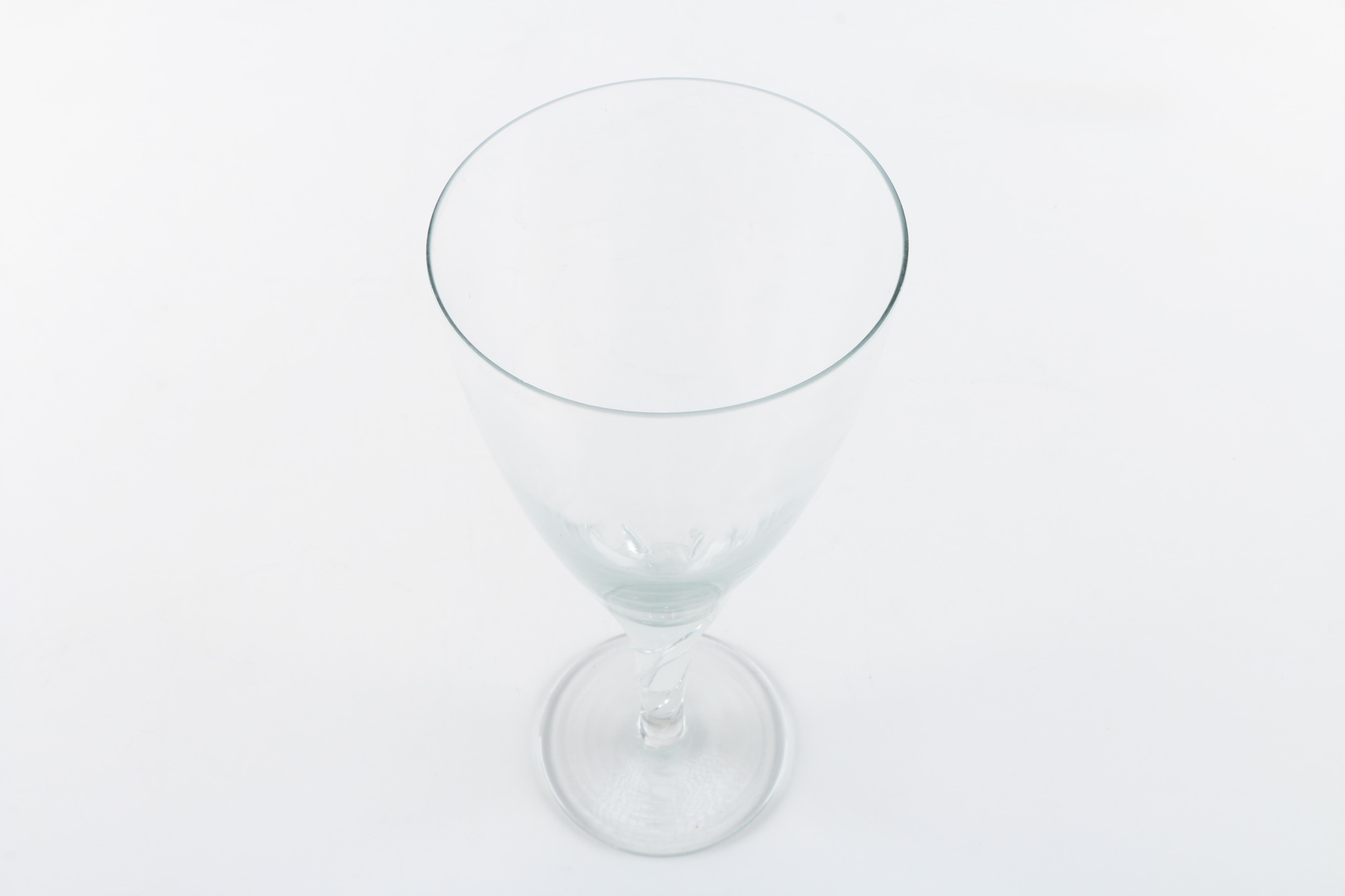 Assorted Wine Glasses and a Glass Decanter