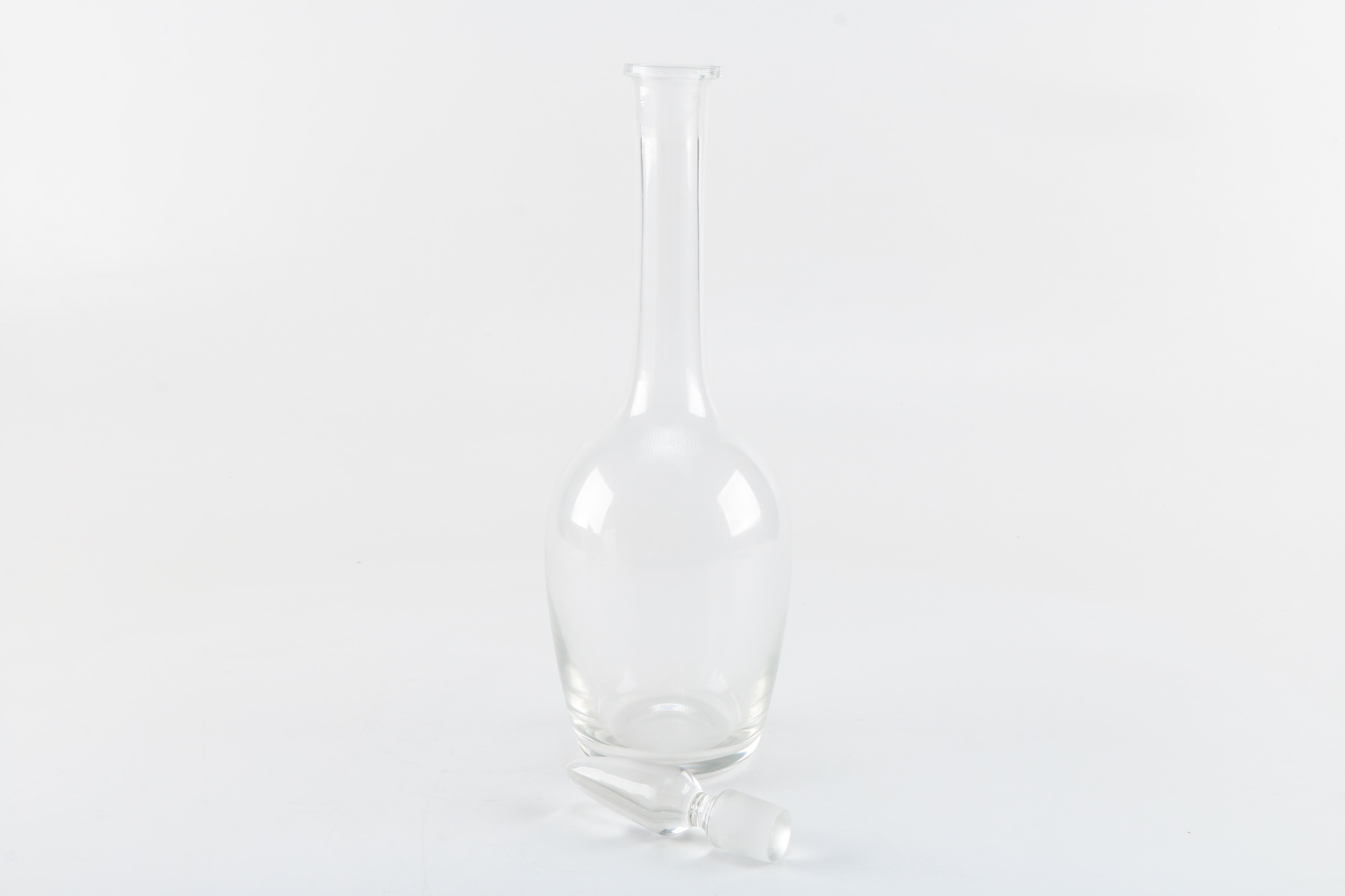 Assorted Wine Glasses and a Glass Decanter