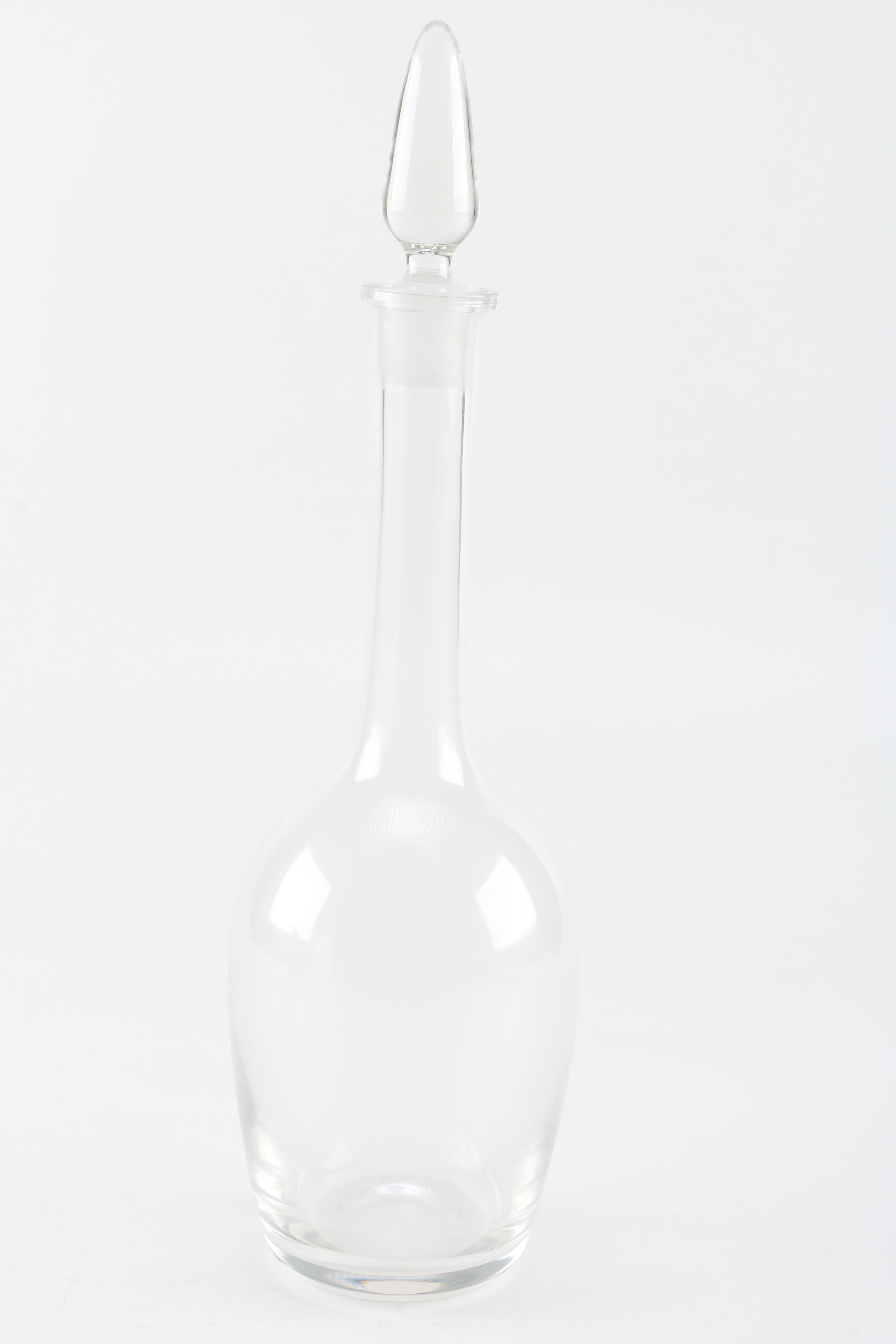 Assorted Wine Glasses and a Glass Decanter