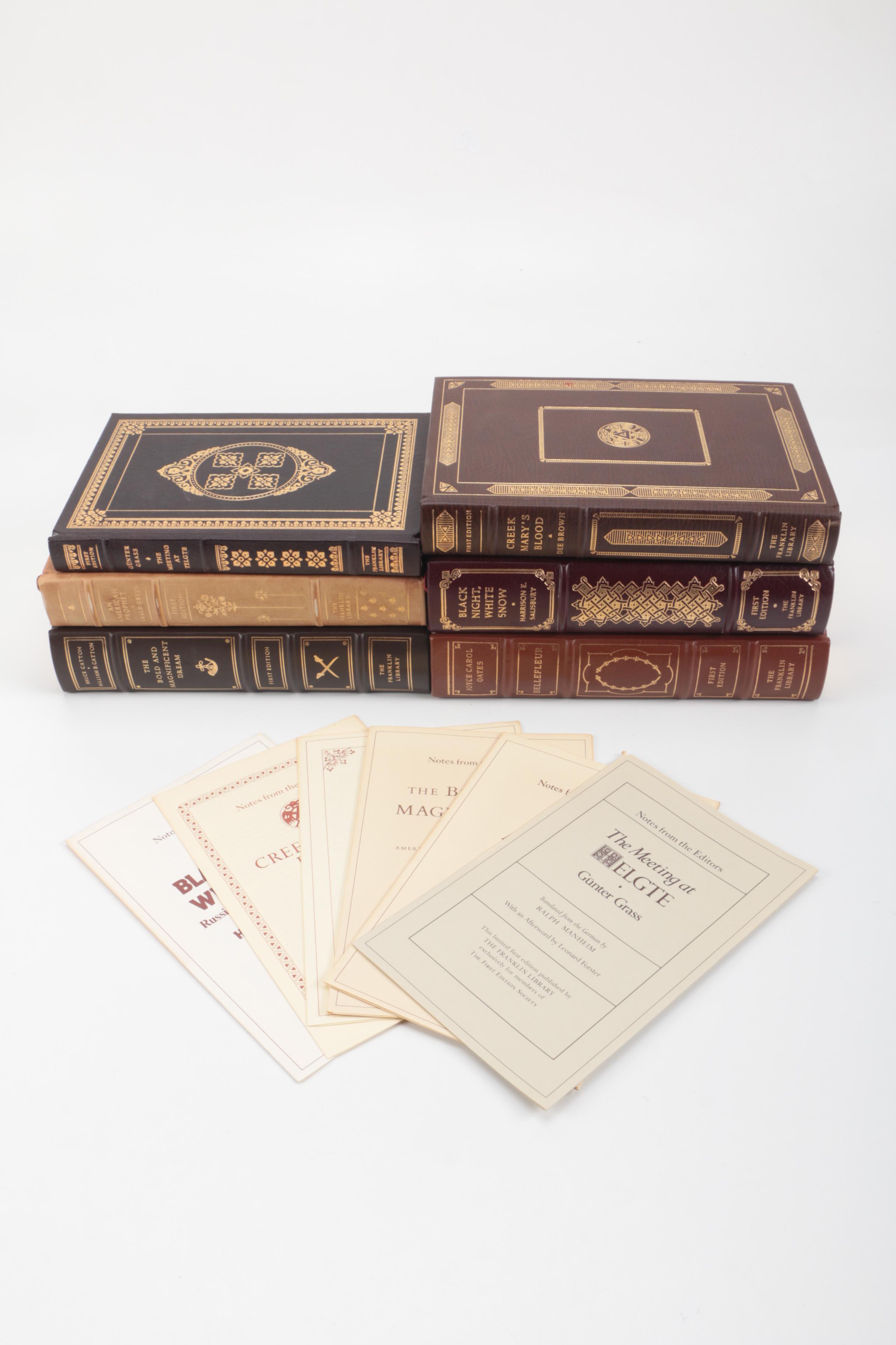 Franklin Library First Editions Including Joyce Carol Oates