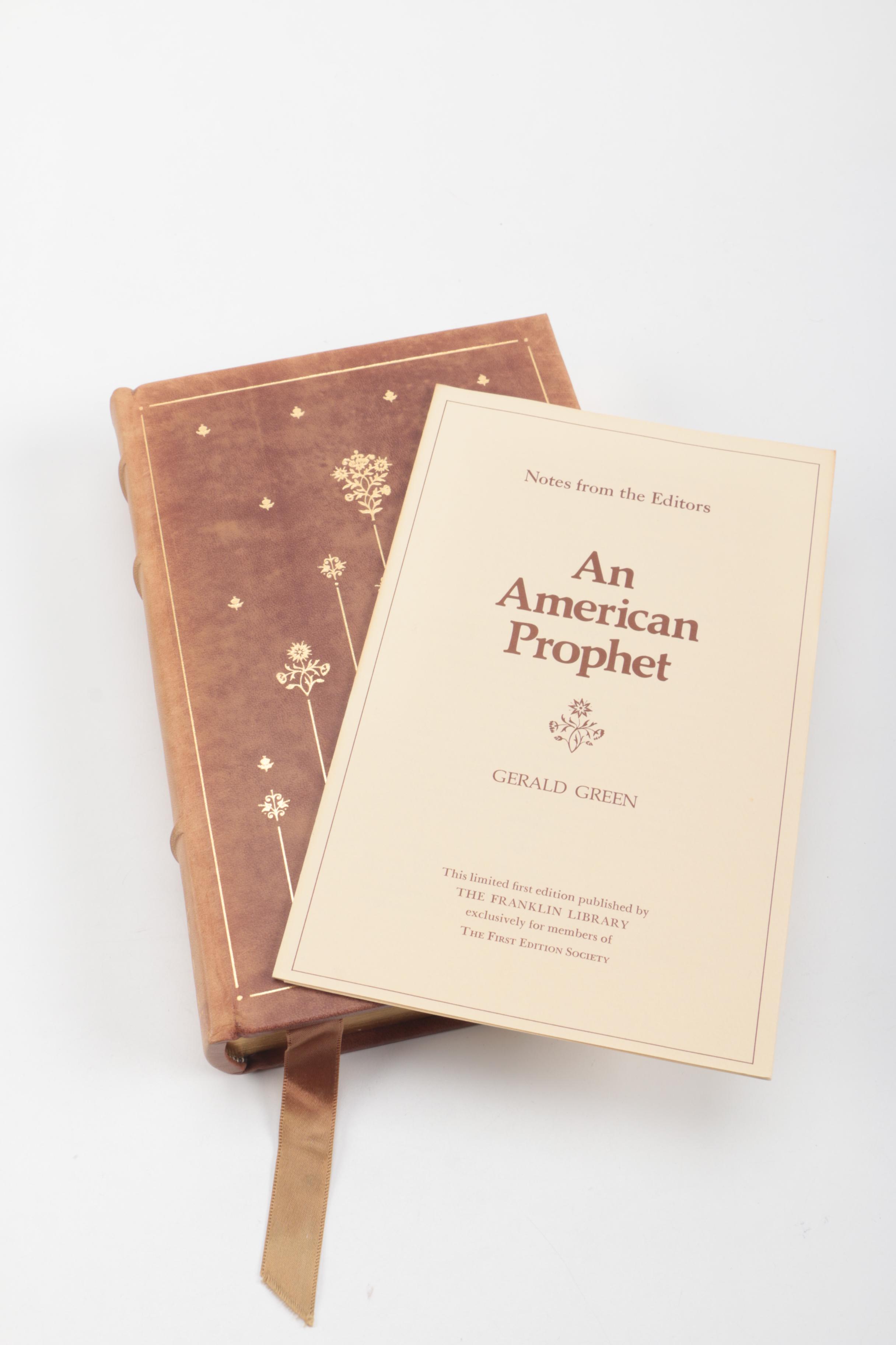 Franklin Library First Editions Including Joyce Carol Oates