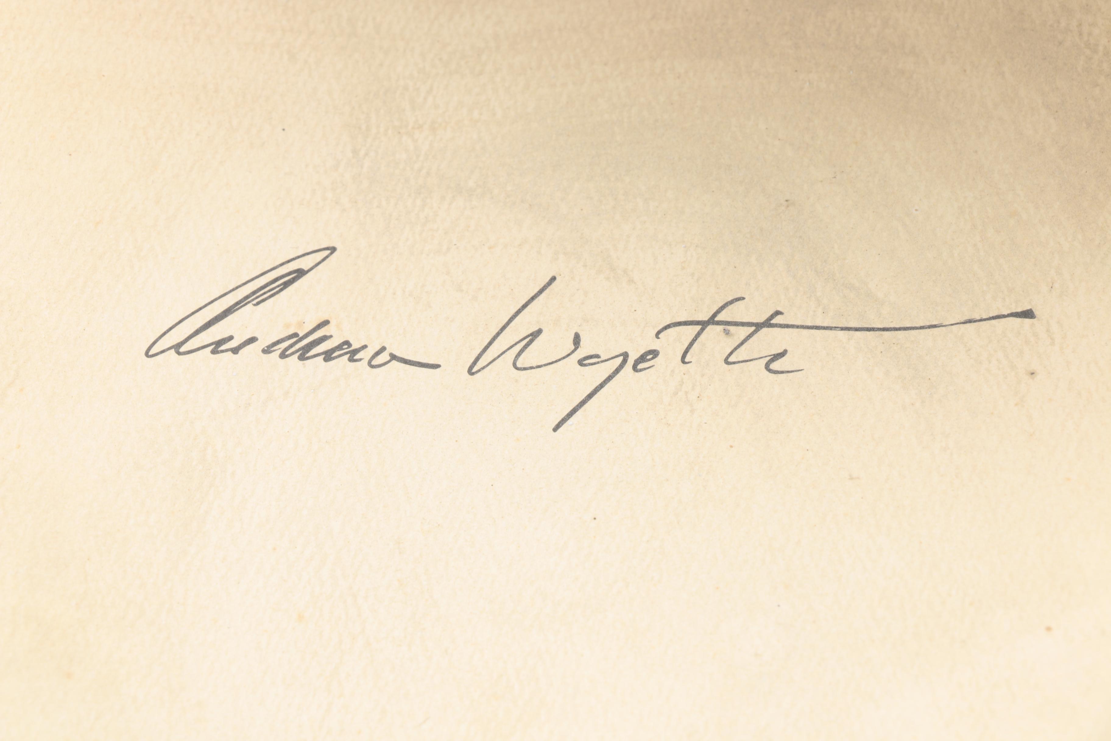 Franklin Mint Andrew Wyeth Porcelain Bowl