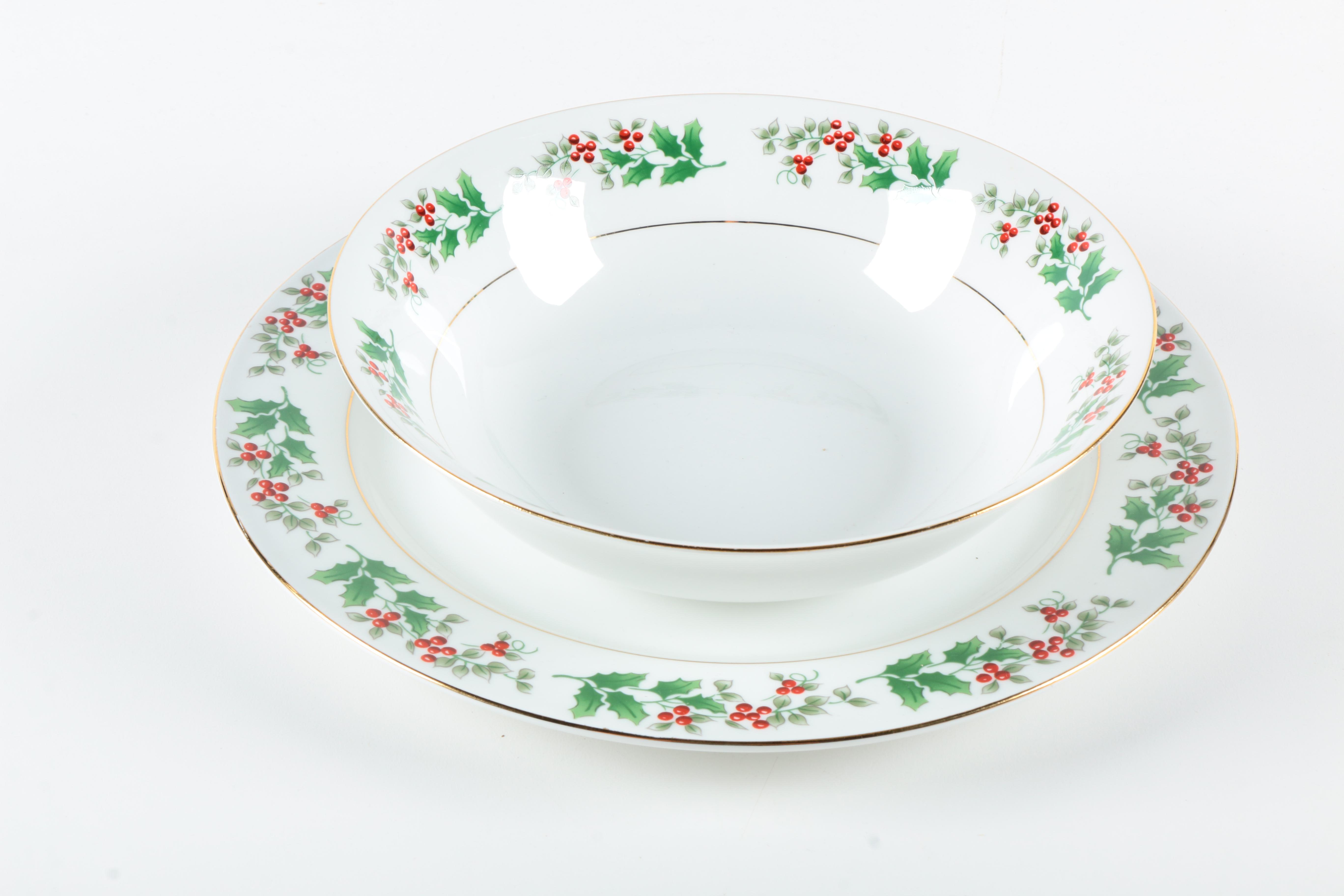 Gibson Designs "Christmas Charm" Serveware