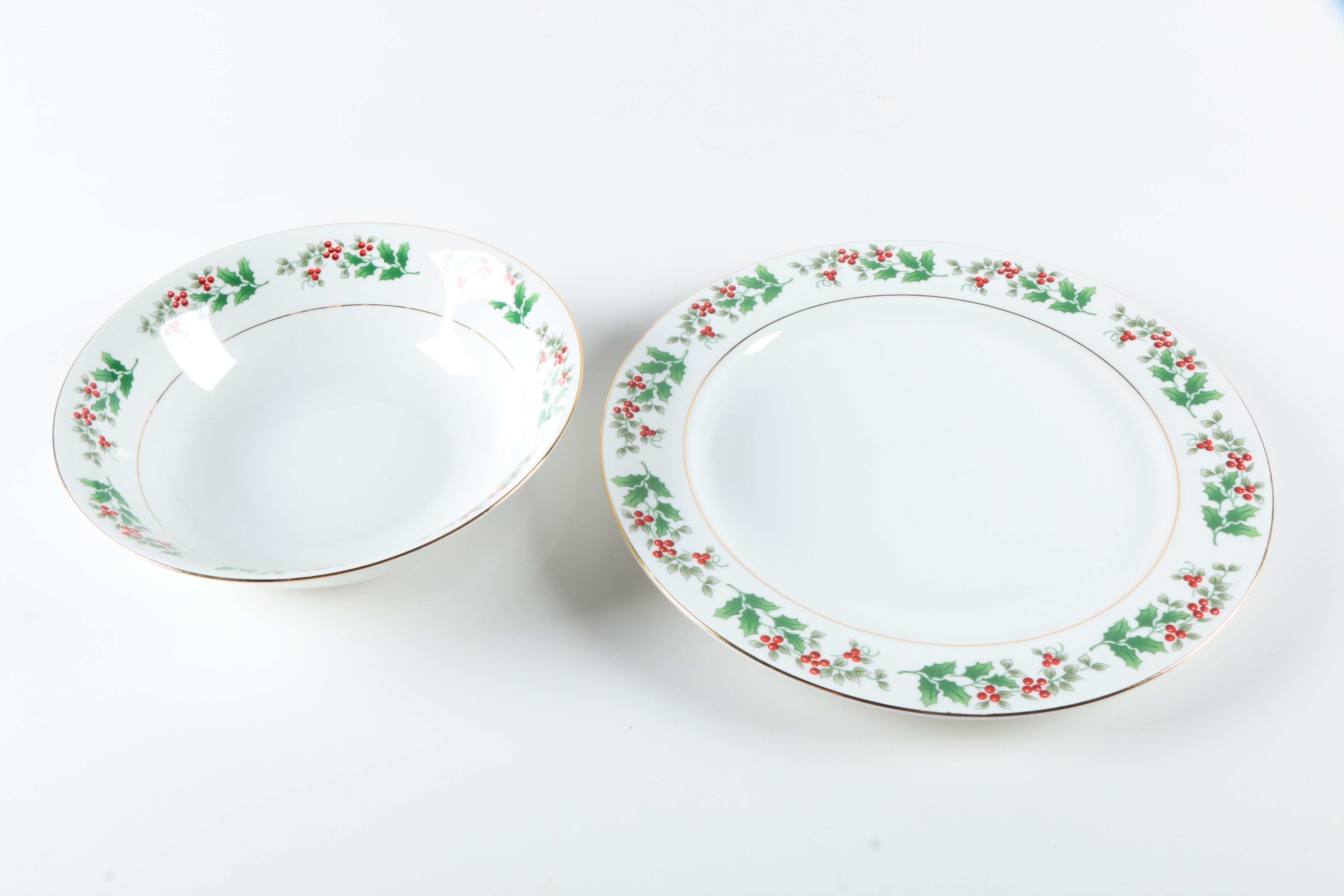 Gibson Designs "Christmas Charm" Serveware
