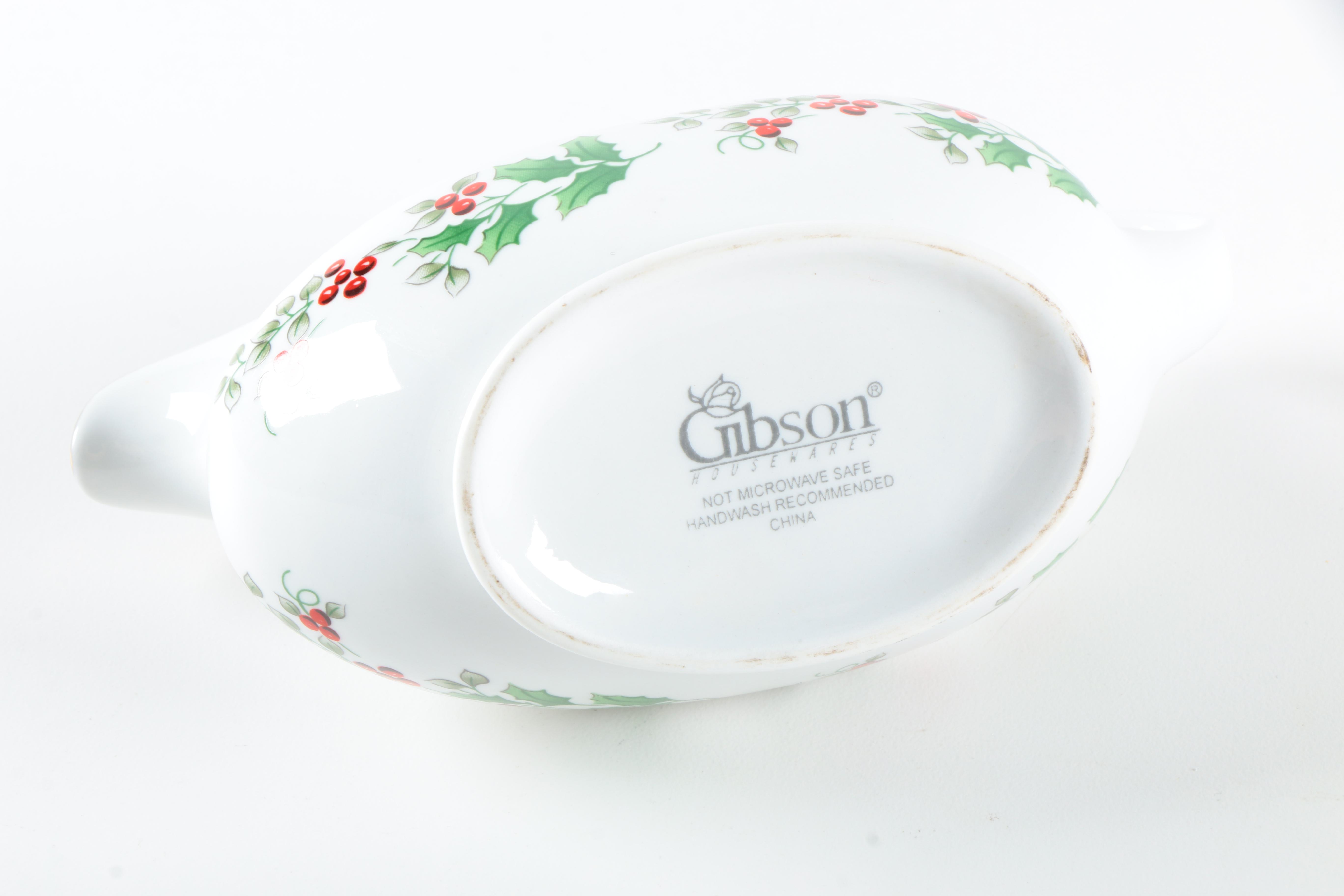 Gibson Designs "Christmas Charm" Serveware