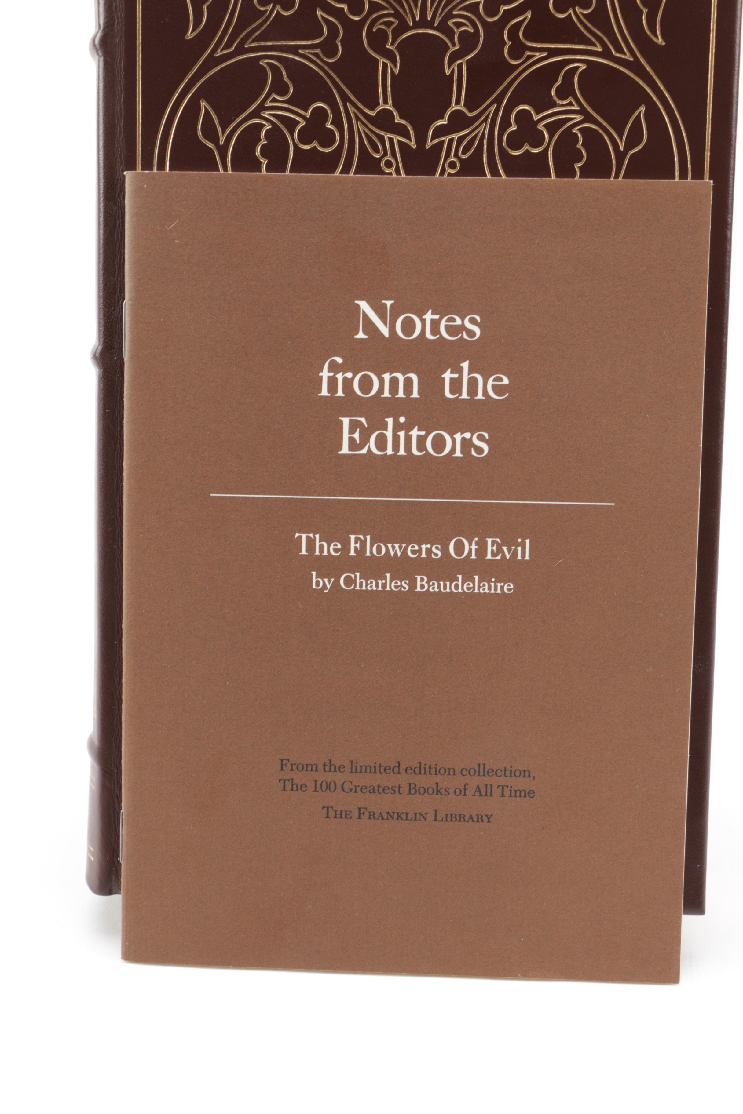 Franklin Library "100 Greatest Books of All Time" Poetry Including Yeats