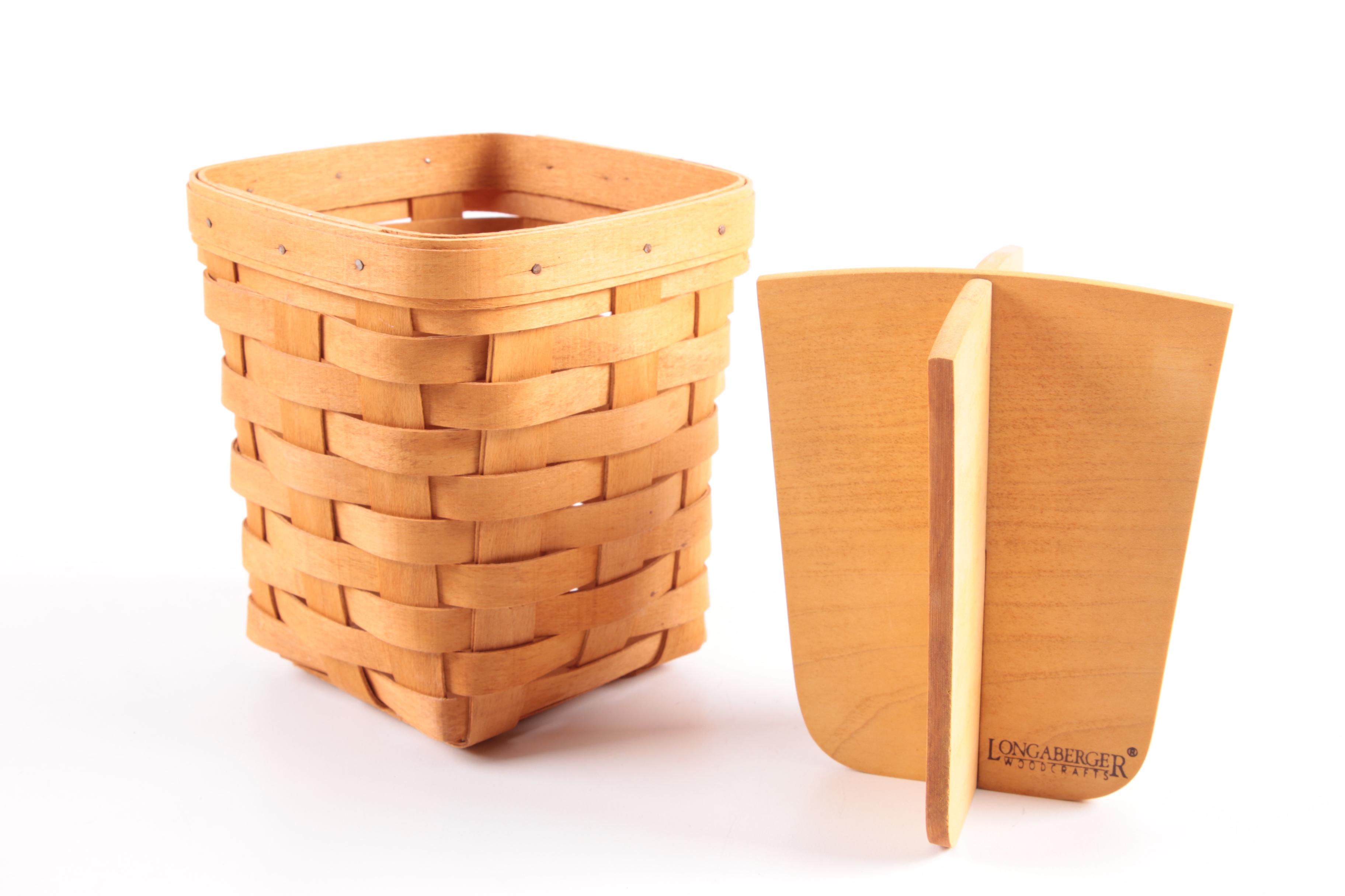 Longaberger Baskets with Liners and Accessories