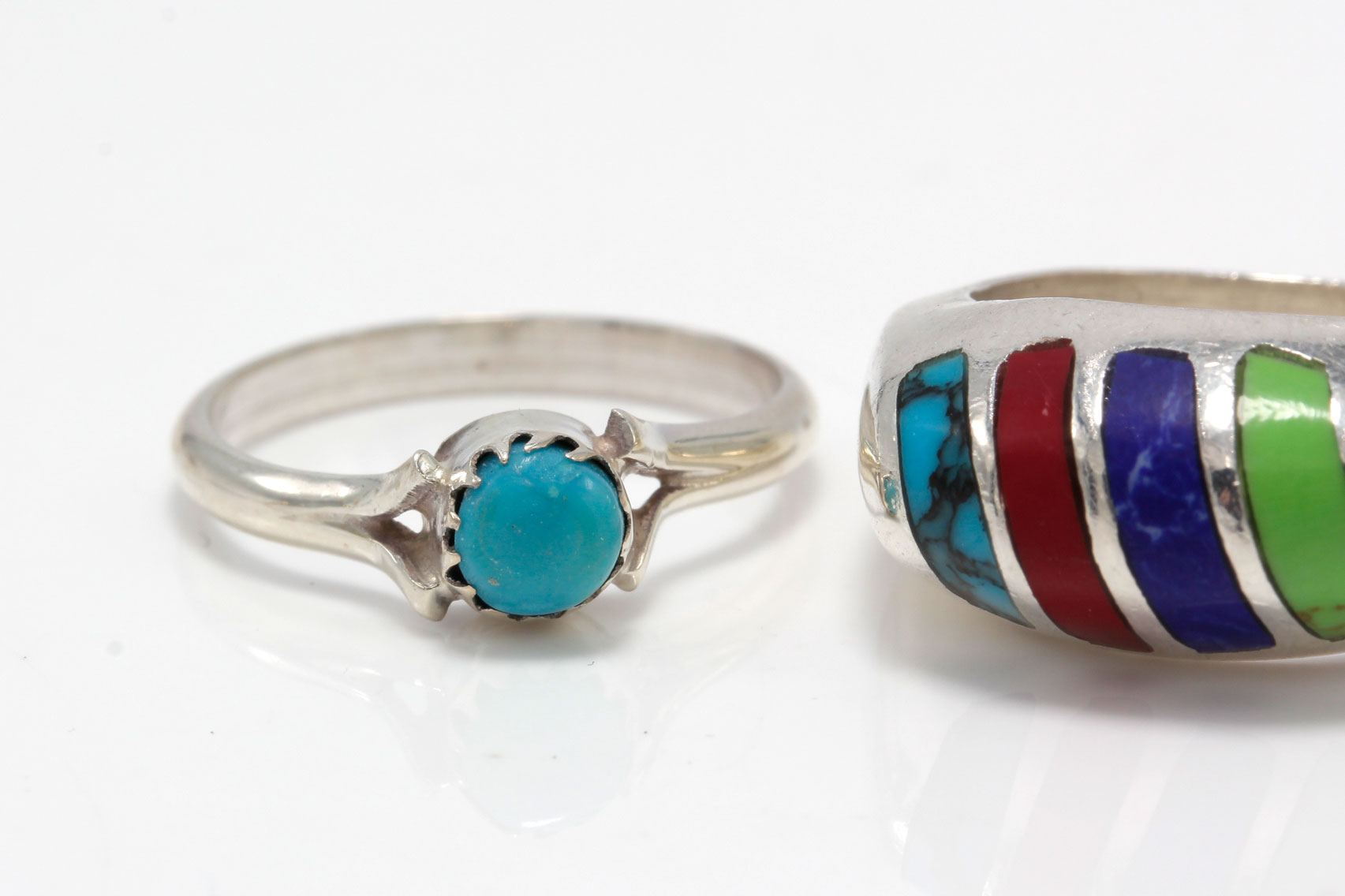 Sterling Silver Multi-Stone Rings