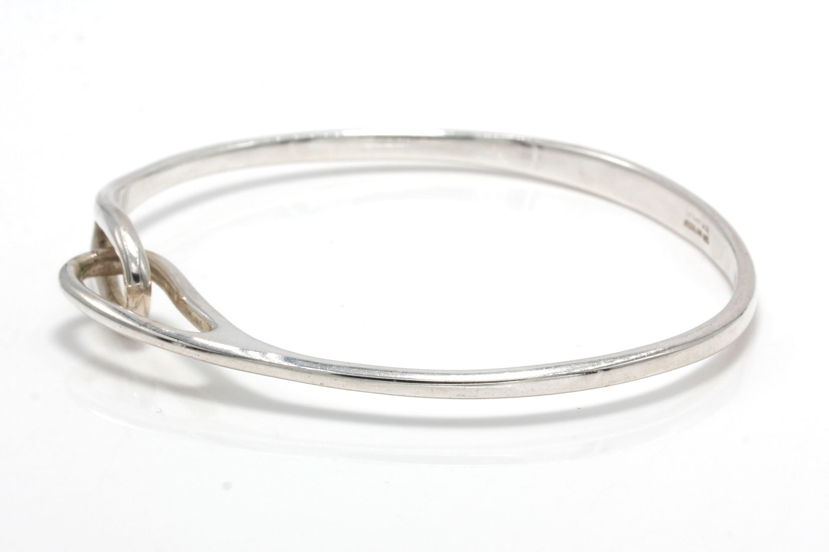 Tiffany & Co. Sterling Silver Double Interlocking Loop Bracelet