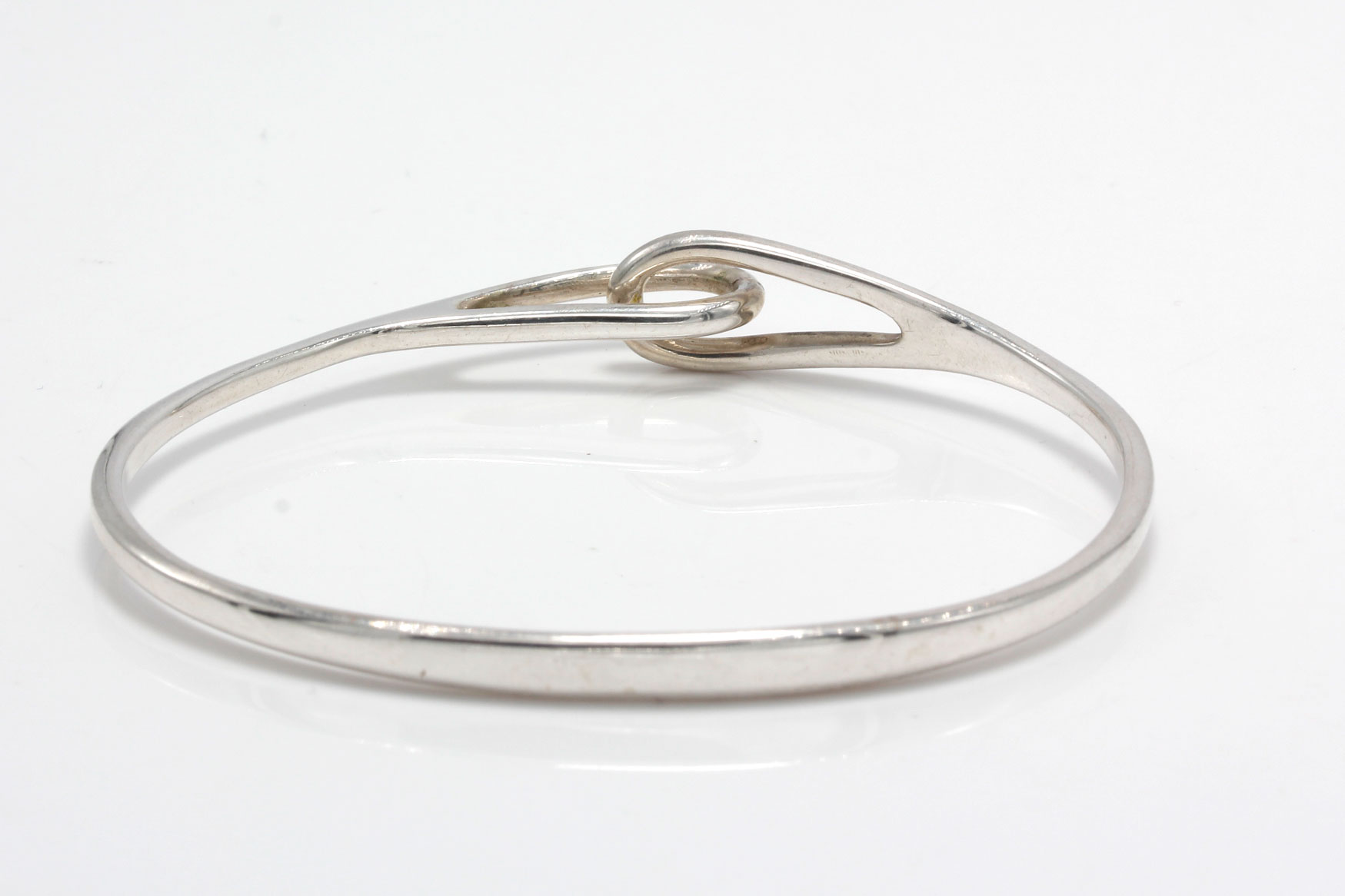 Tiffany & Co. Sterling Silver Double Interlocking Loop Bracelet