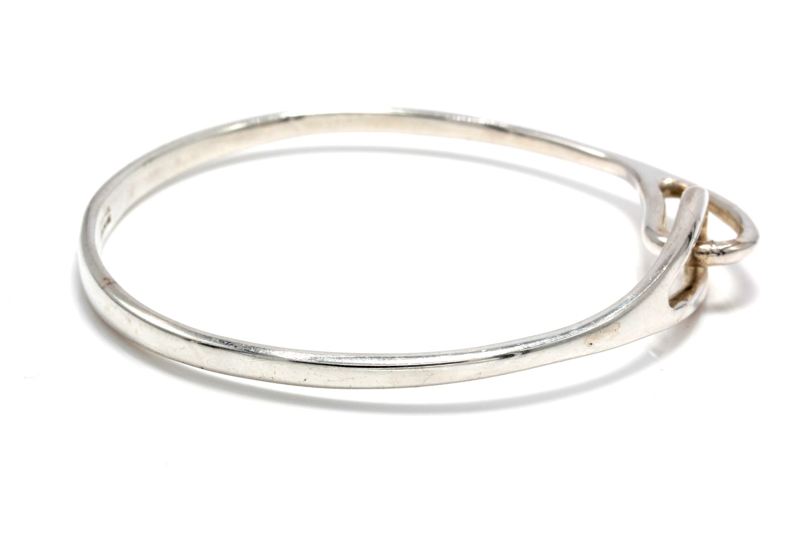 Tiffany & Co. Sterling Silver Double Interlocking Loop Bracelet