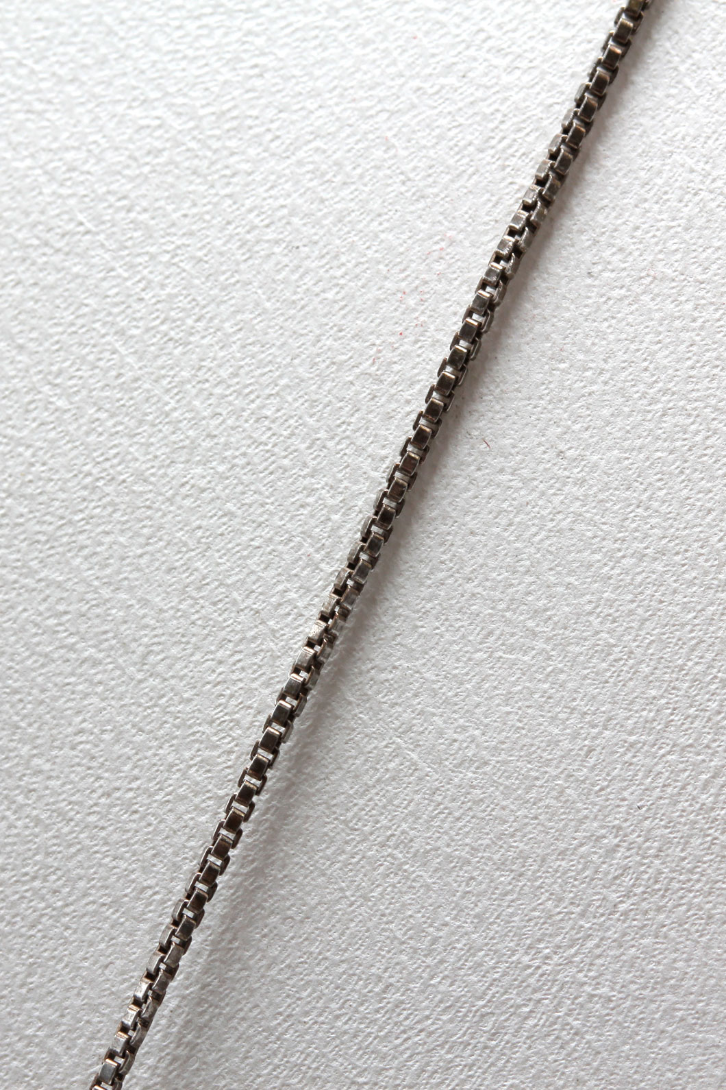 Sterling Silver Diamond Lock and Key Pendant Necklace