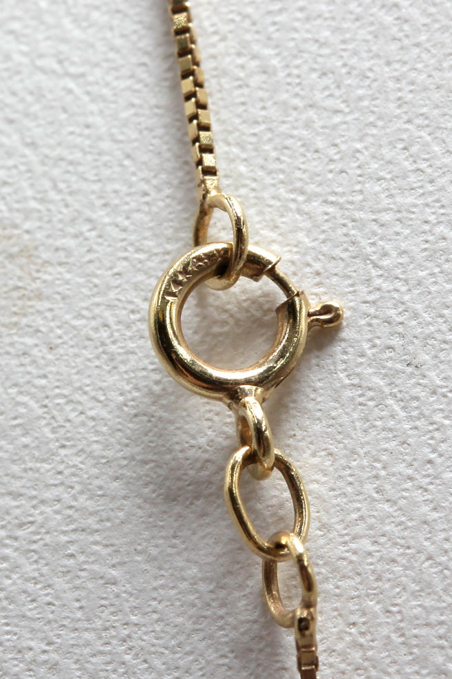 14K Yellow Gold 4.95 CTS Citrine and Diamond Necklace