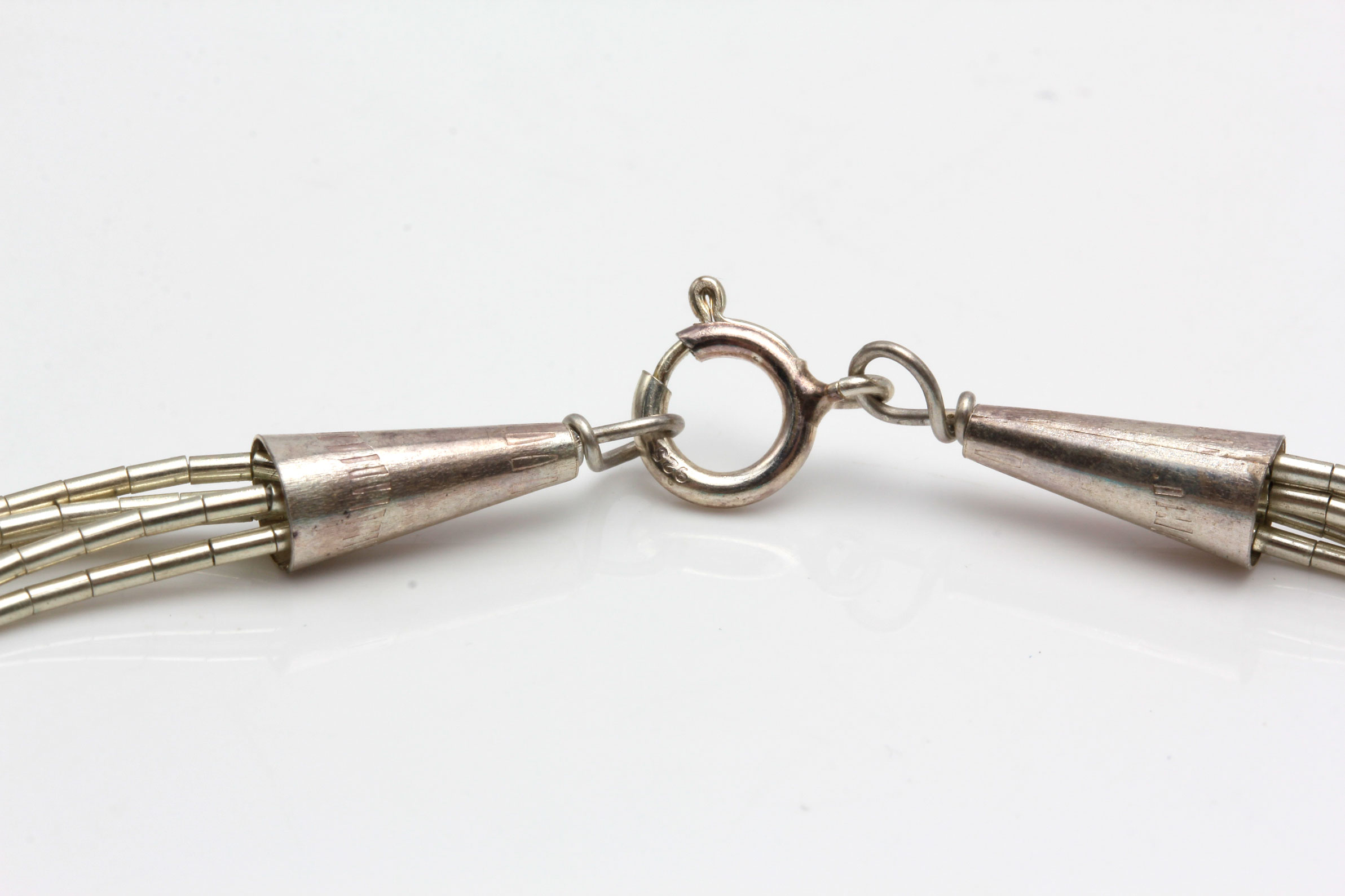 Sterling Liquid Silver Turquoise Bracelet and Larson Lee Ring