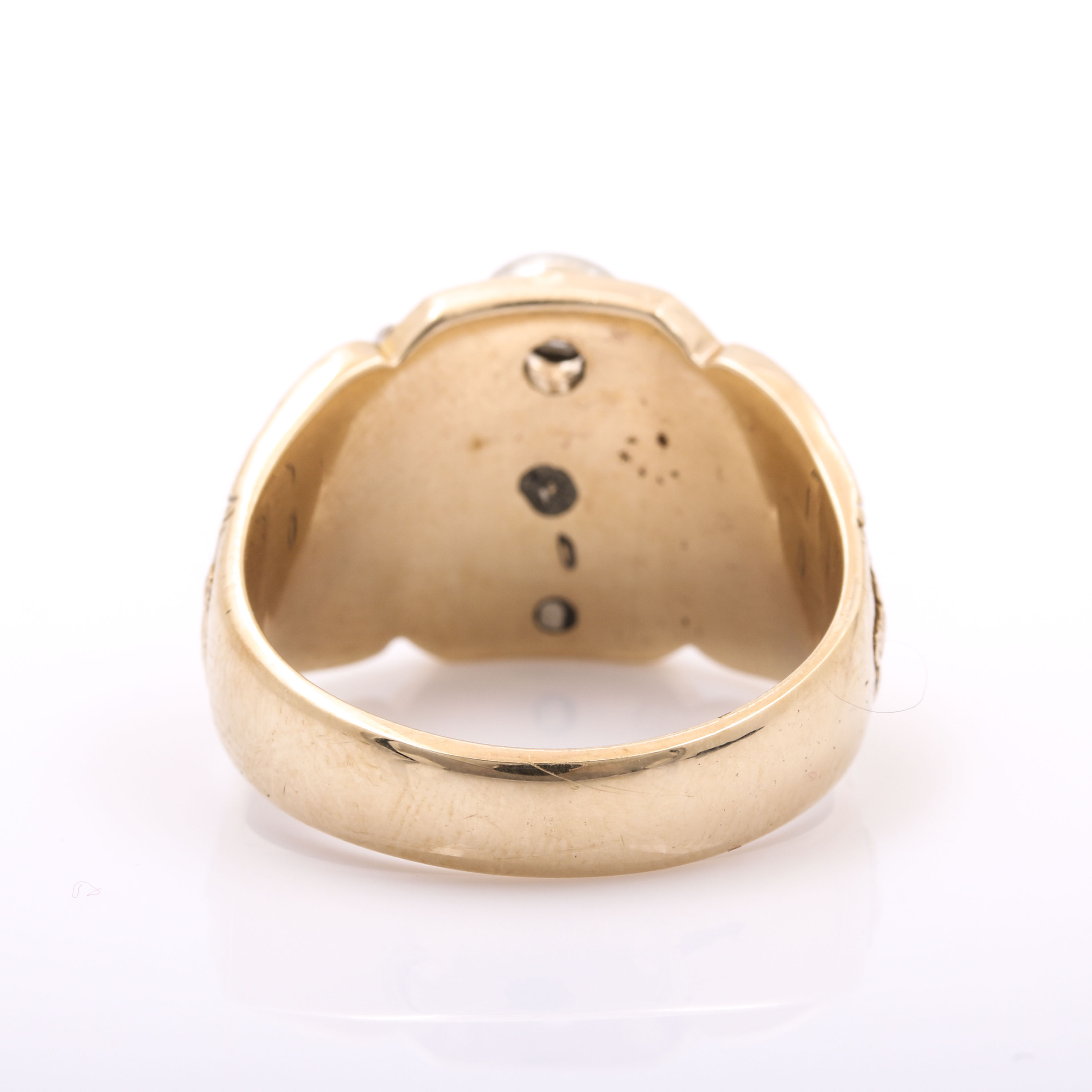 10K and 14K Yellow Gold Order of The Elks Ring