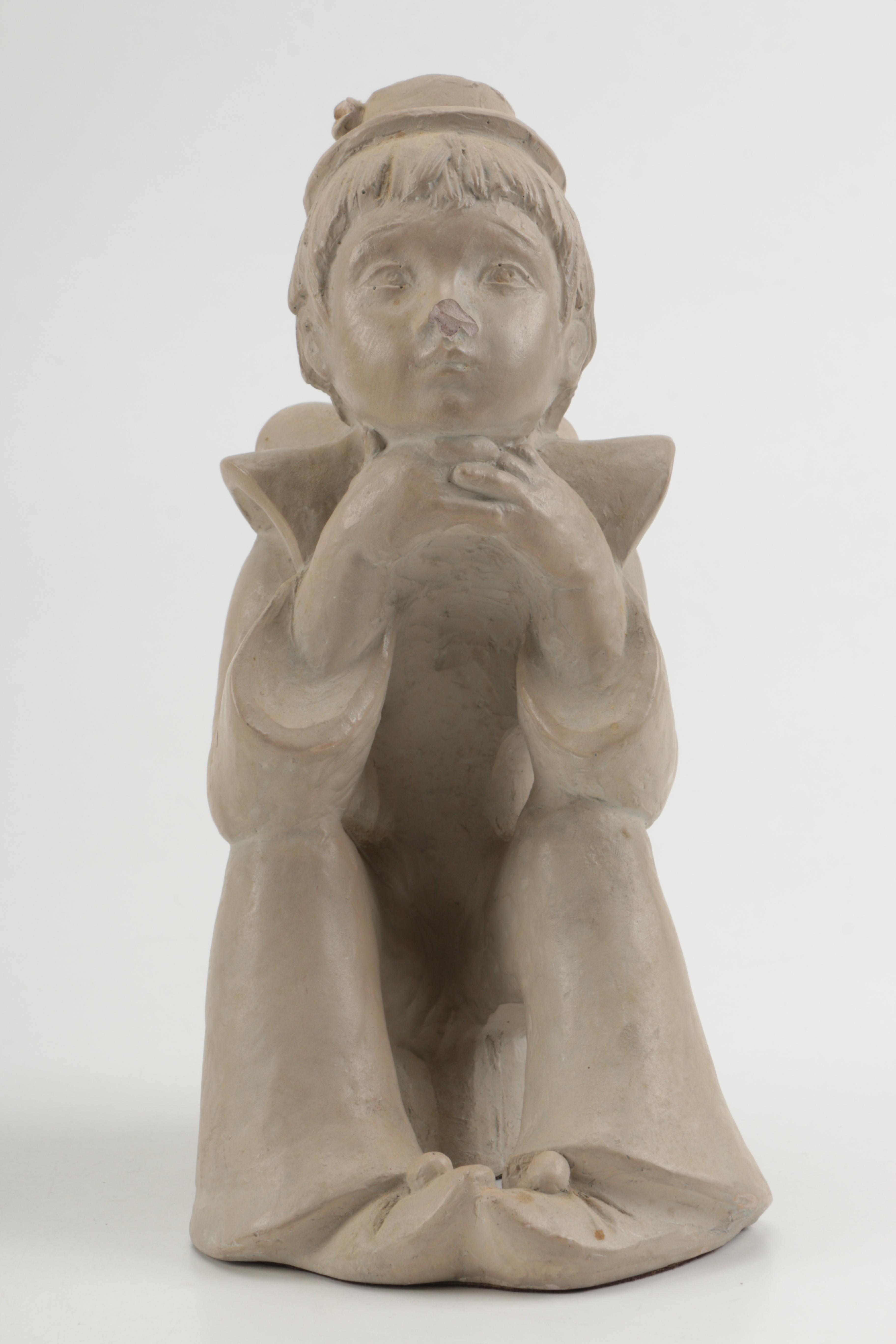 Three  Dee Crowley "Bright Eyes" Austin Productions Inc. Sculptures