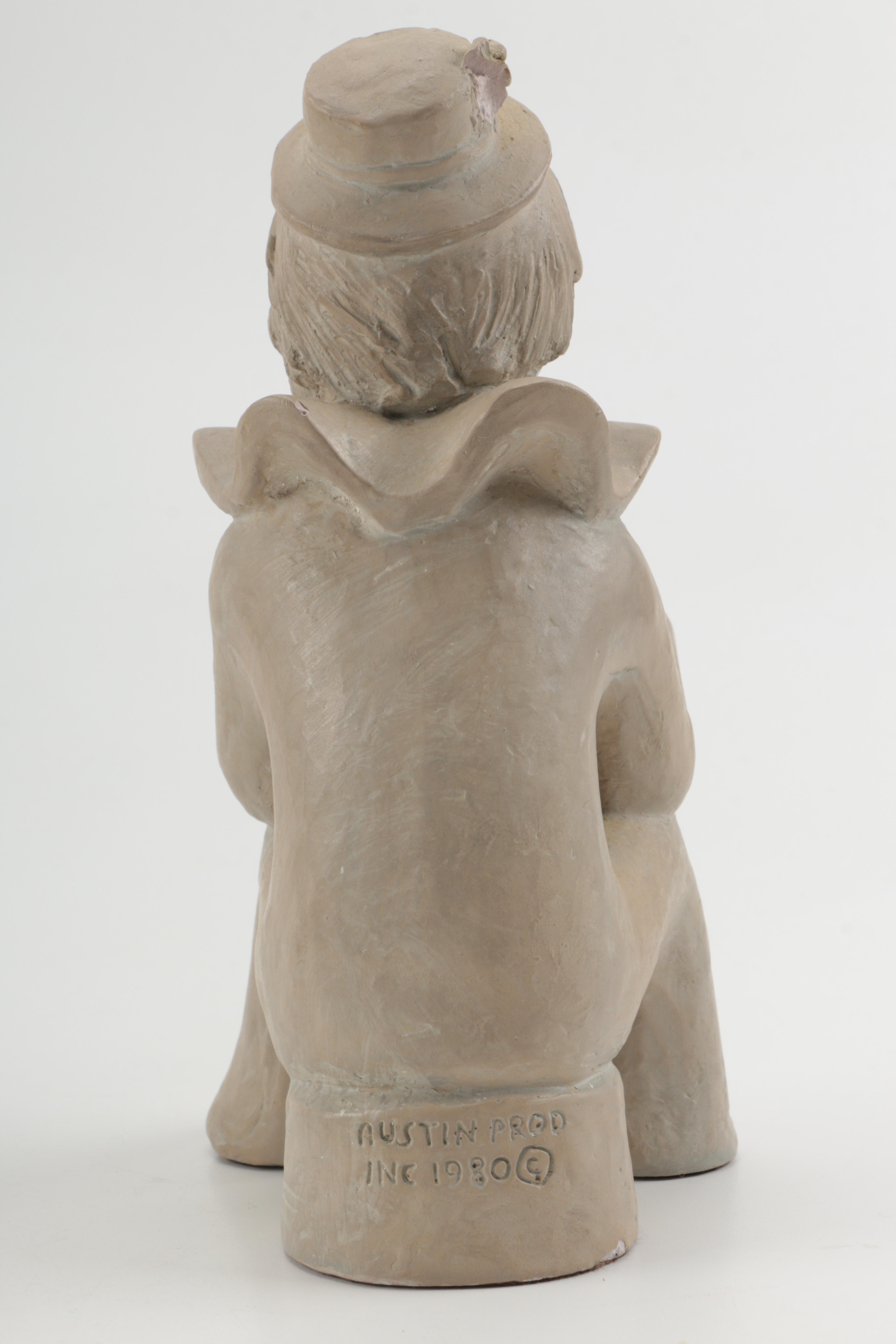 Three  Dee Crowley "Bright Eyes" Austin Productions Inc. Sculptures