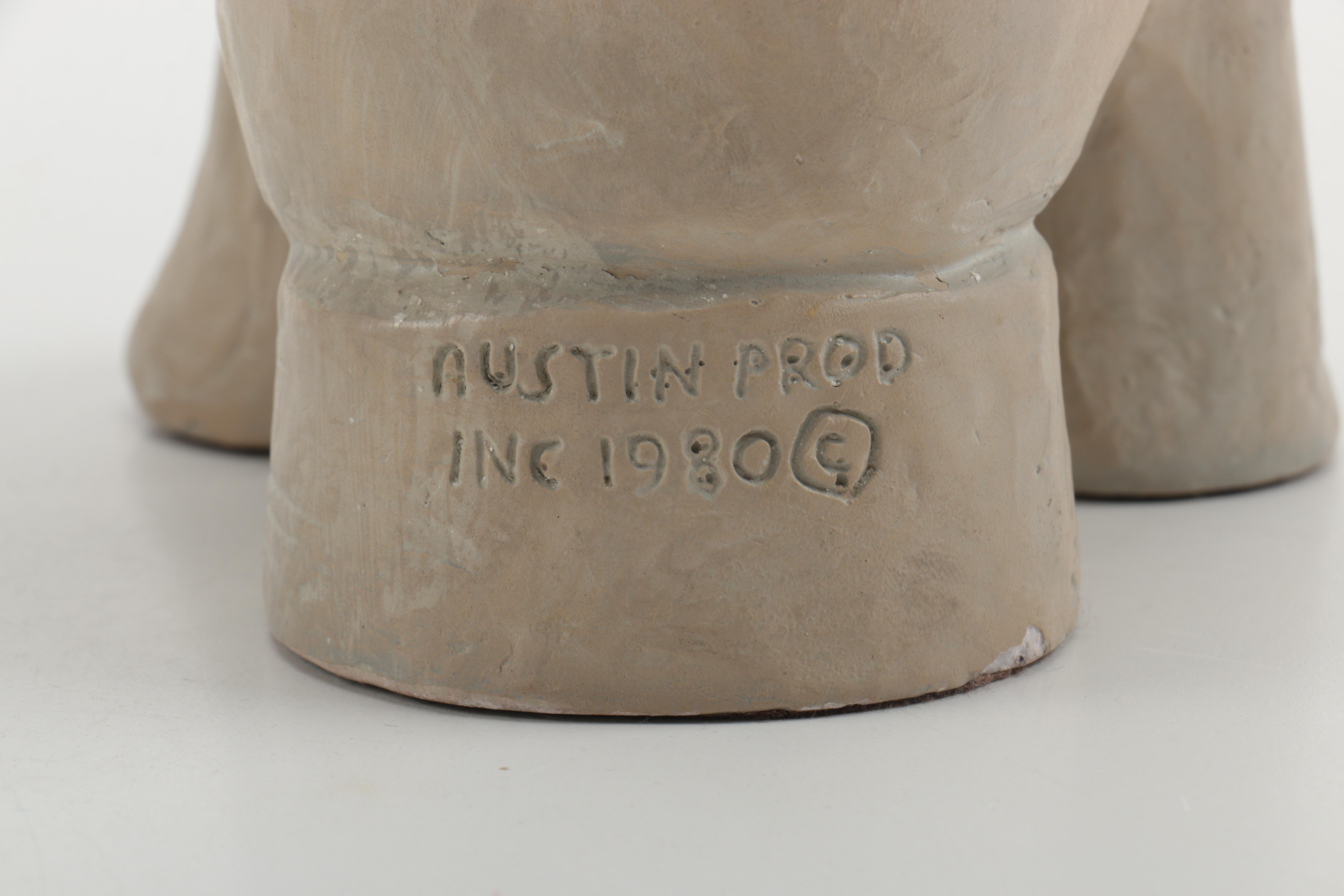 Three  Dee Crowley "Bright Eyes" Austin Productions Inc. Sculptures