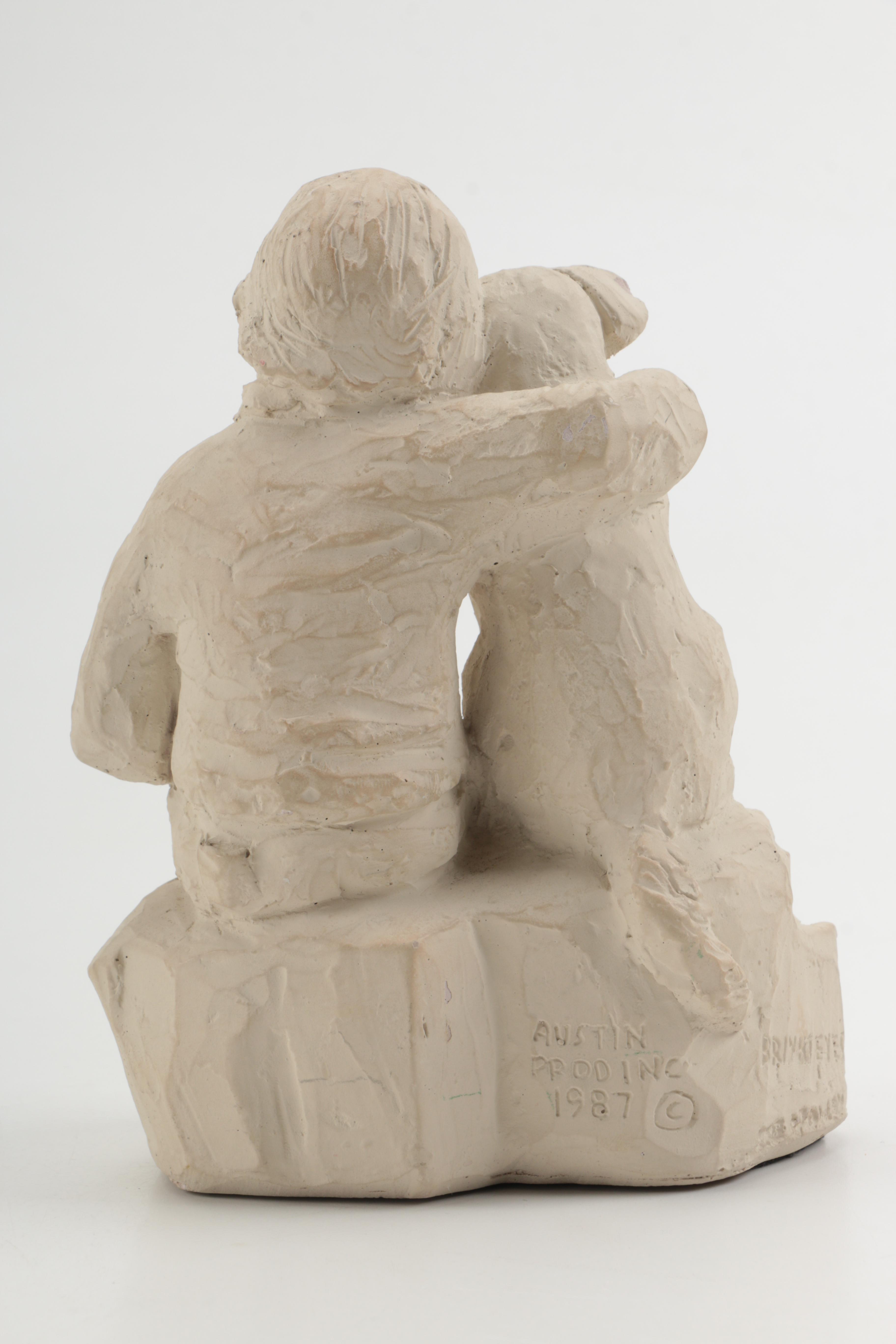 Three  Dee Crowley "Bright Eyes" Austin Productions Inc. Sculptures