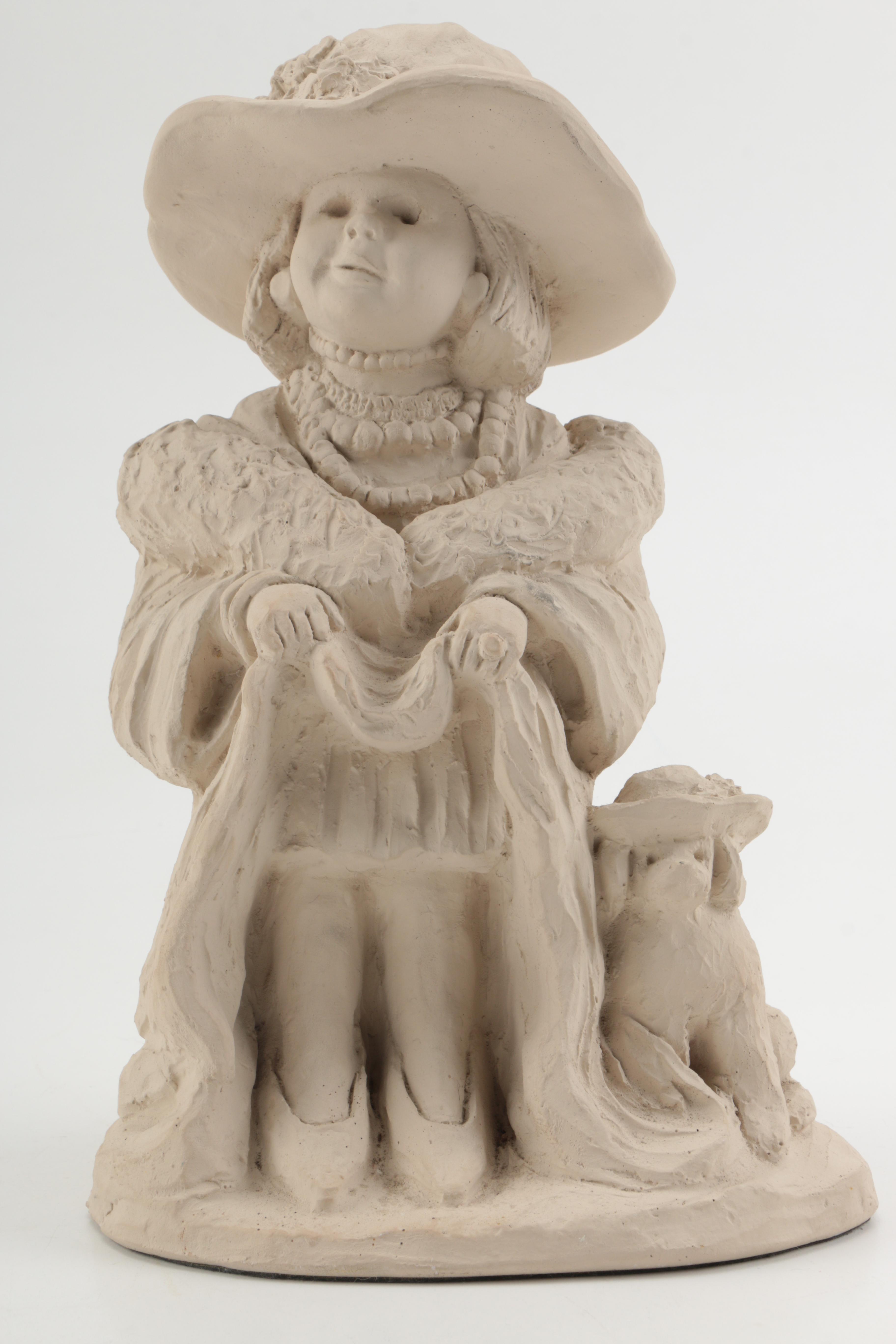 Three  Dee Crowley "Bright Eyes" Austin Productions Inc. Sculptures