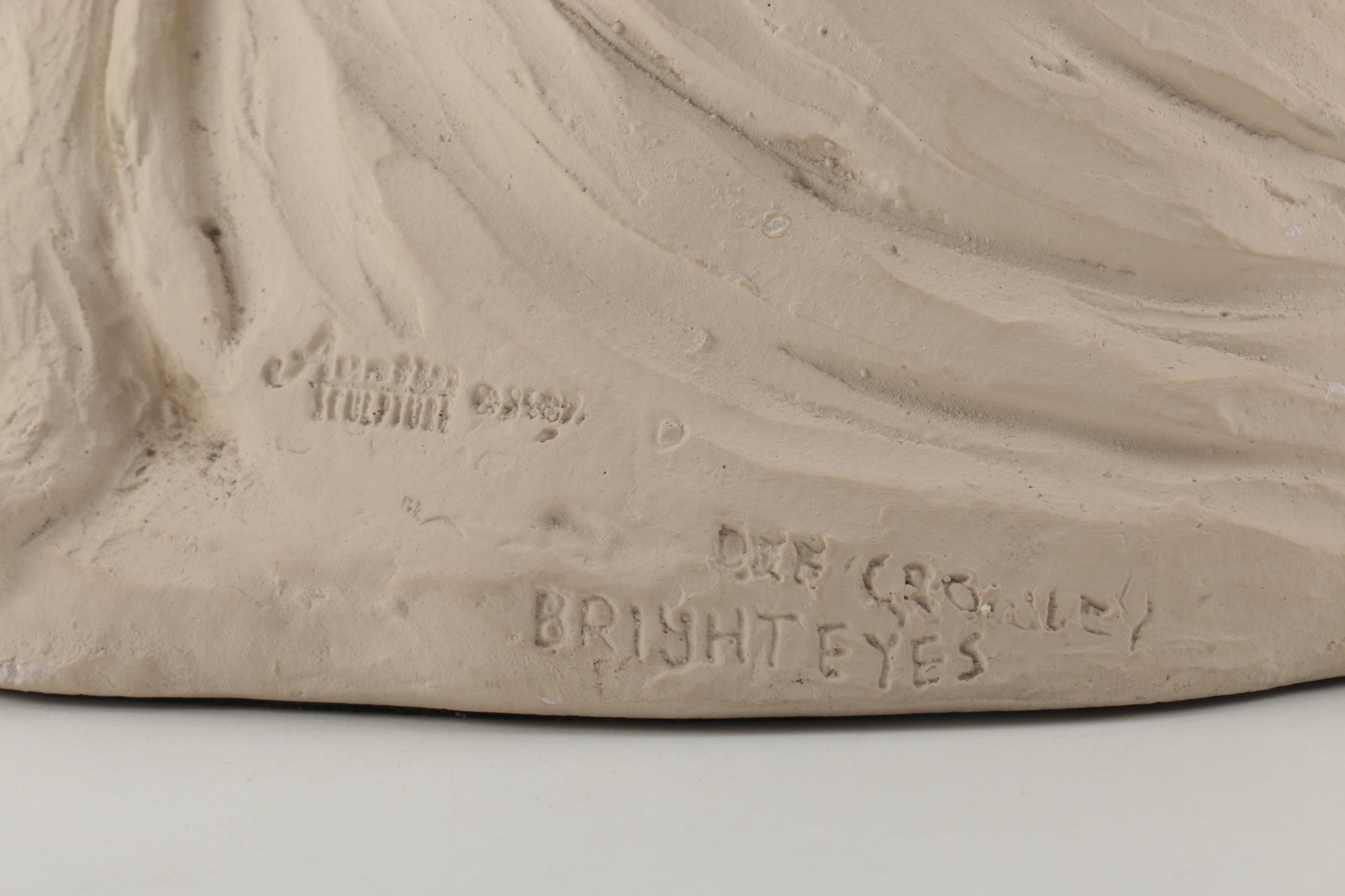 Three  Dee Crowley "Bright Eyes" Austin Productions Inc. Sculptures