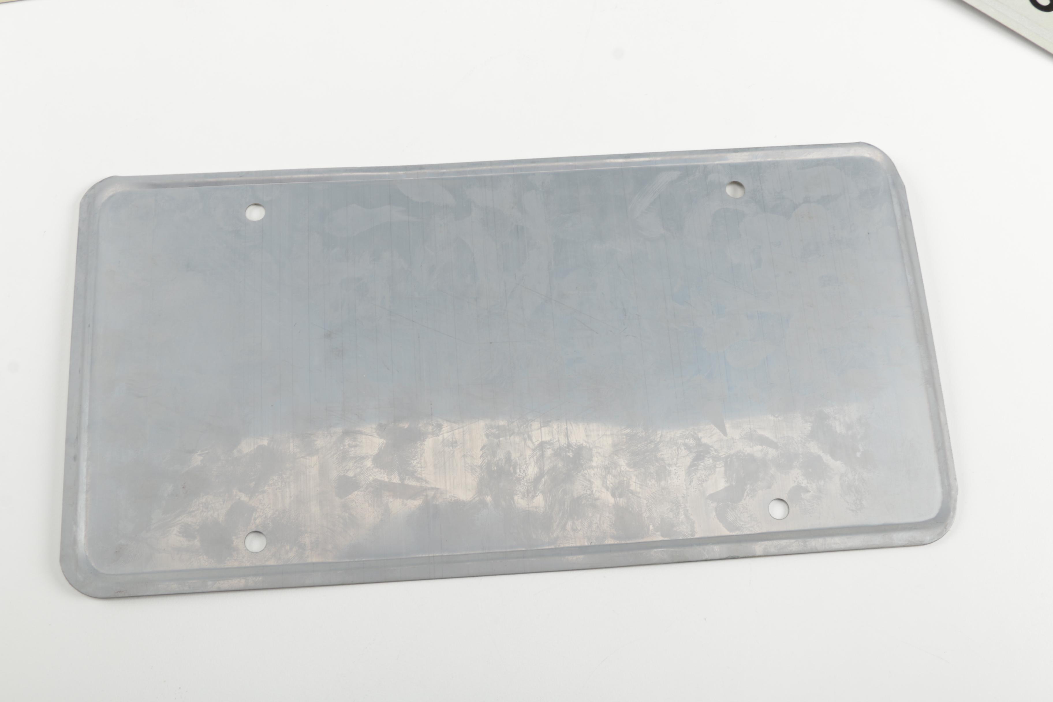 Vintage Indianapolis 500 Official Pace Car License Plates