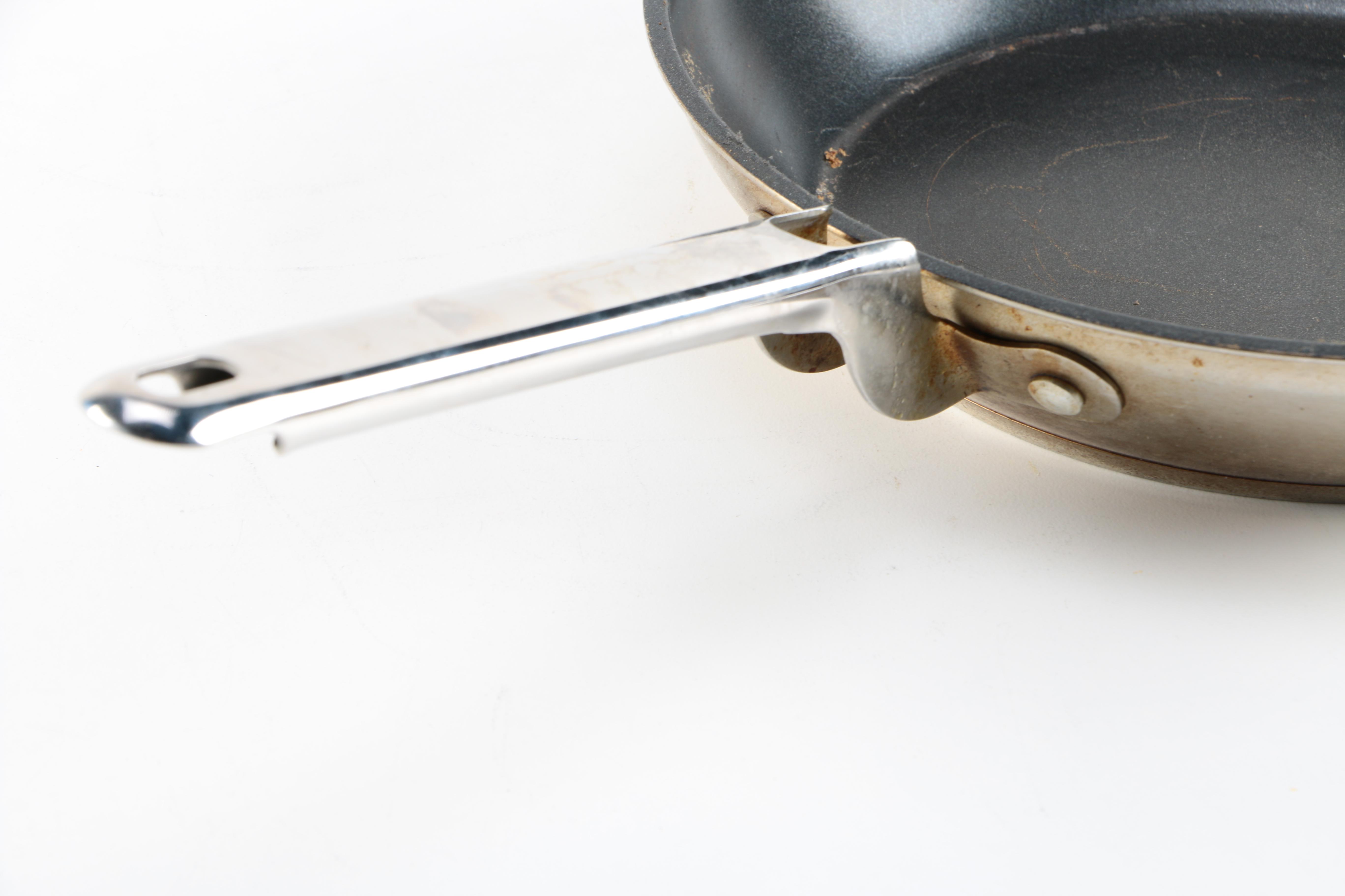 Cookware Assortment Including Calphalon, All-Clad, Williams-Sonoma, and Komin