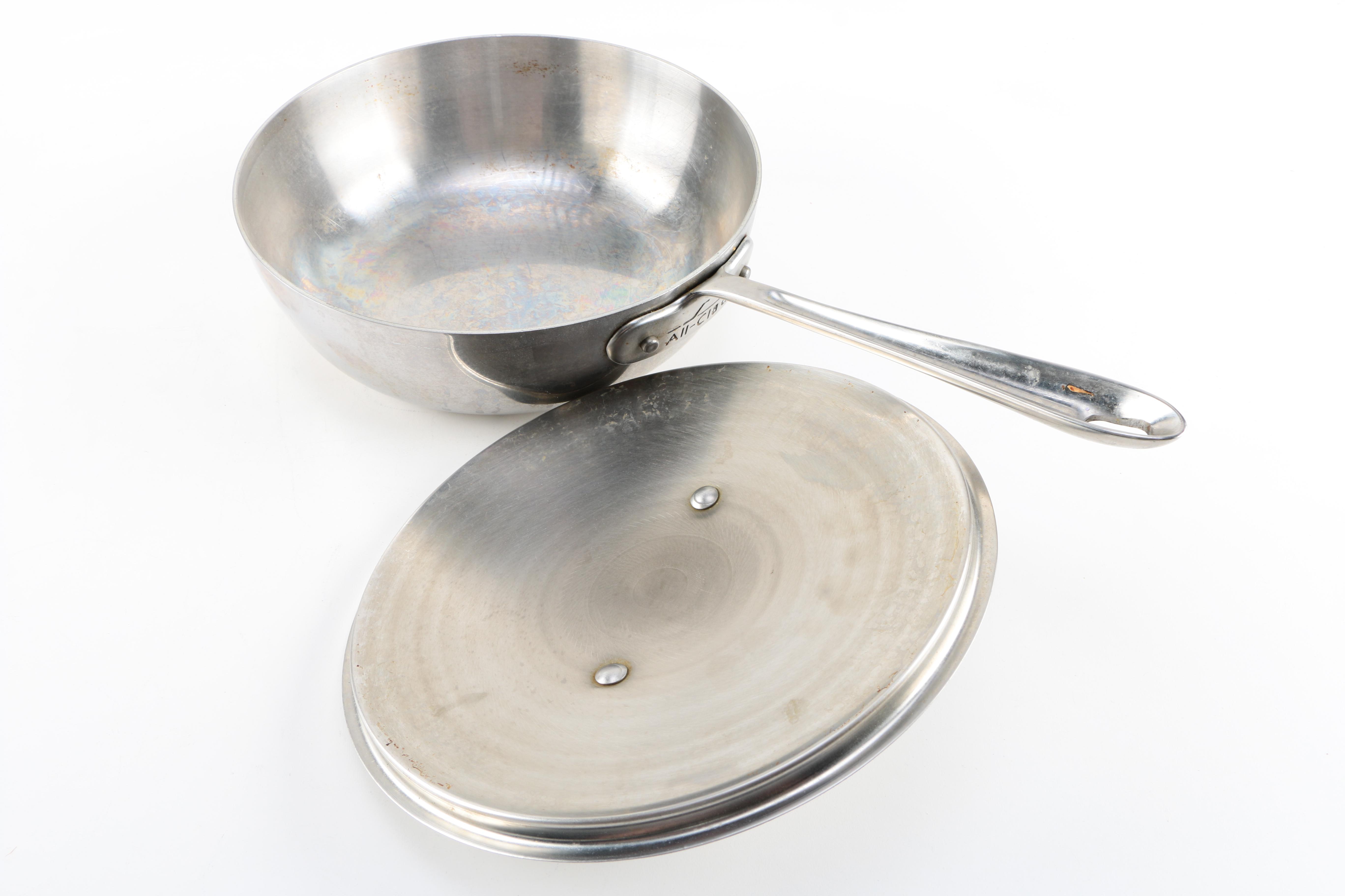 Cookware Assortment Including Calphalon, All-Clad, Williams-Sonoma, and Komin