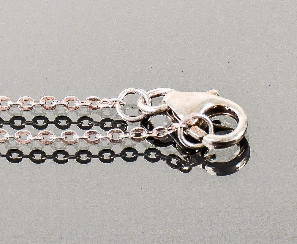 Sterling Silver Openwork Heart Pendant Necklace