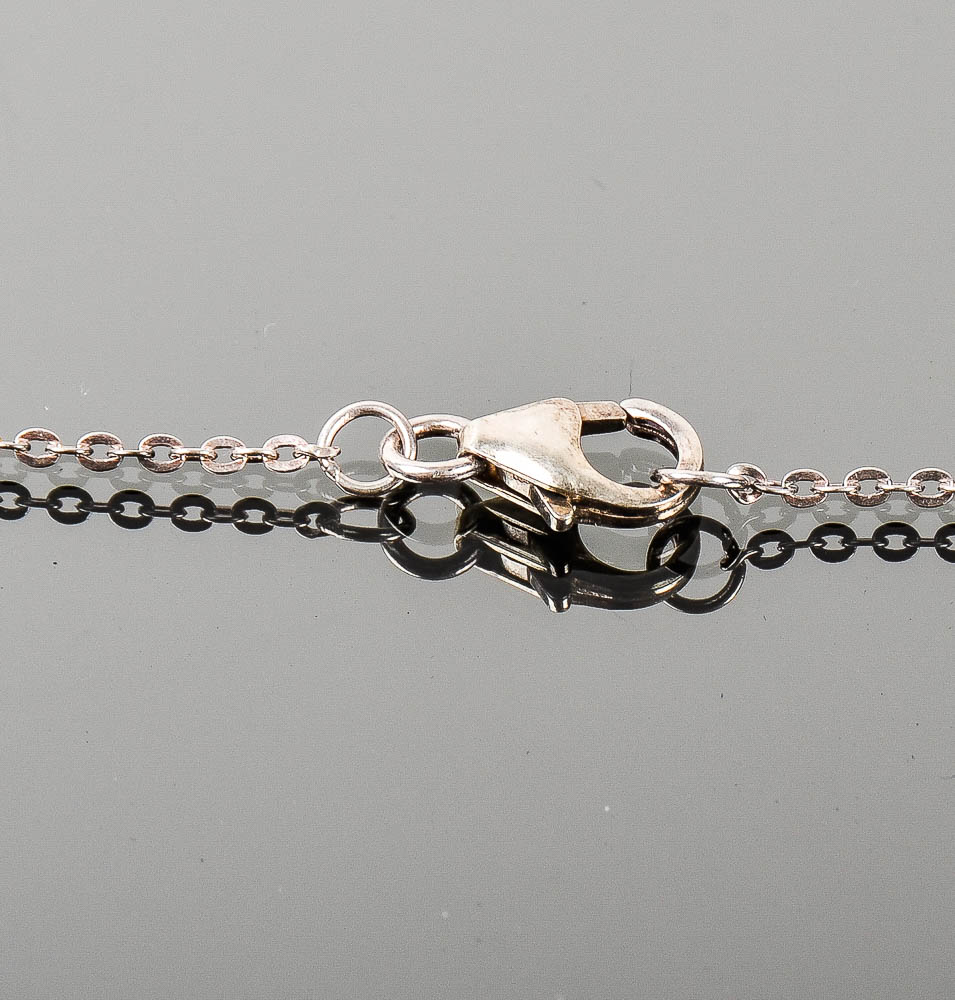 Sterling Silver Openwork Heart Pendant Necklace