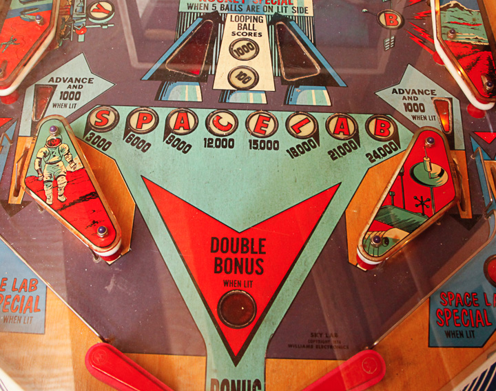Vintage Williams "Skylab" Pinball Machine