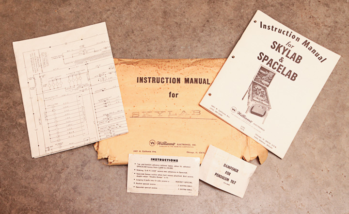 Vintage Williams "Skylab" Pinball Machine