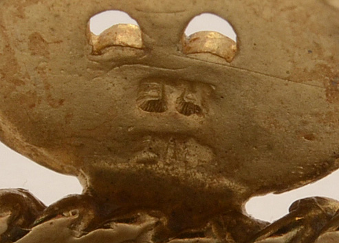 10K Yellow Gold Mickey Mouse Ring