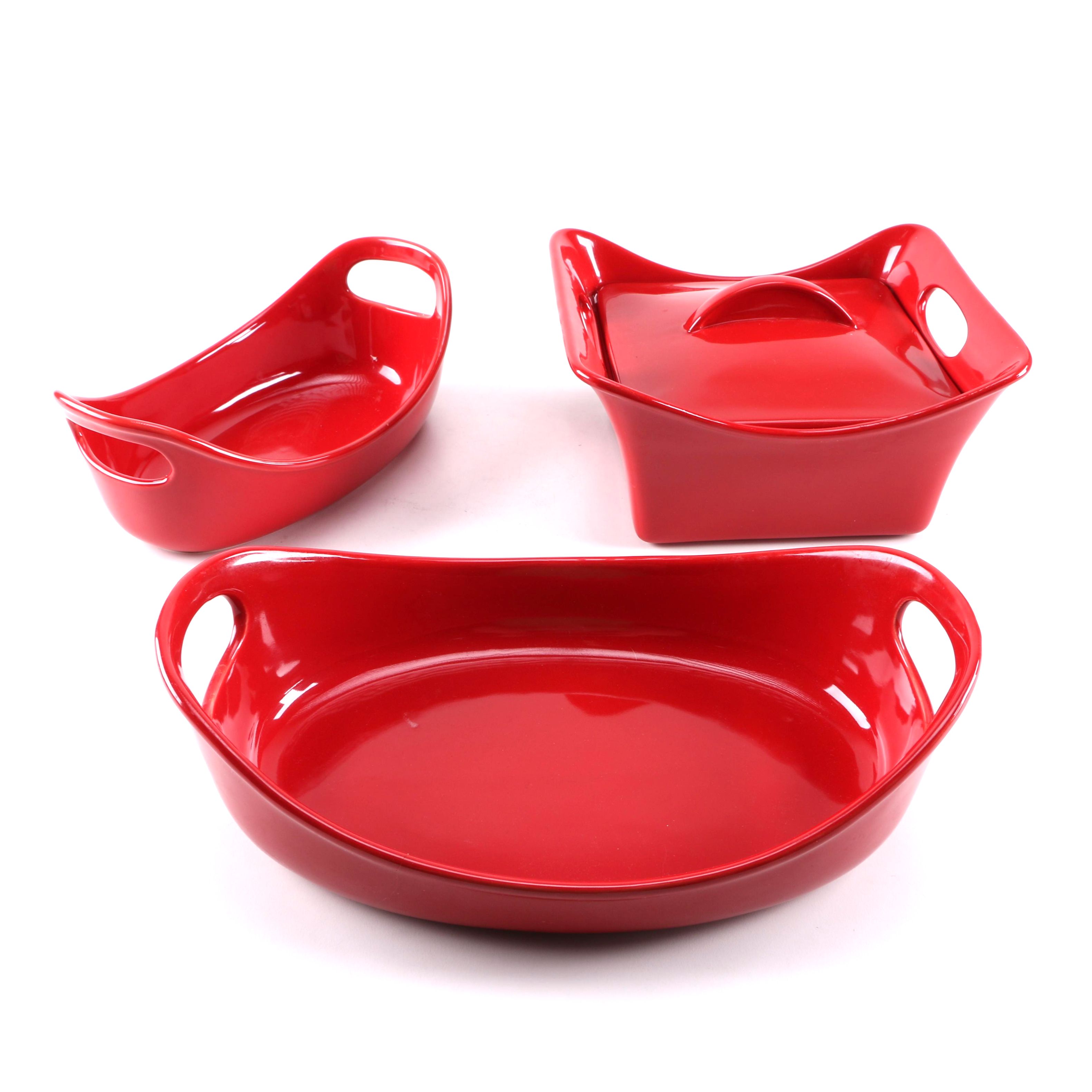 Rachel Ray Casserole Dish and Serving Trays