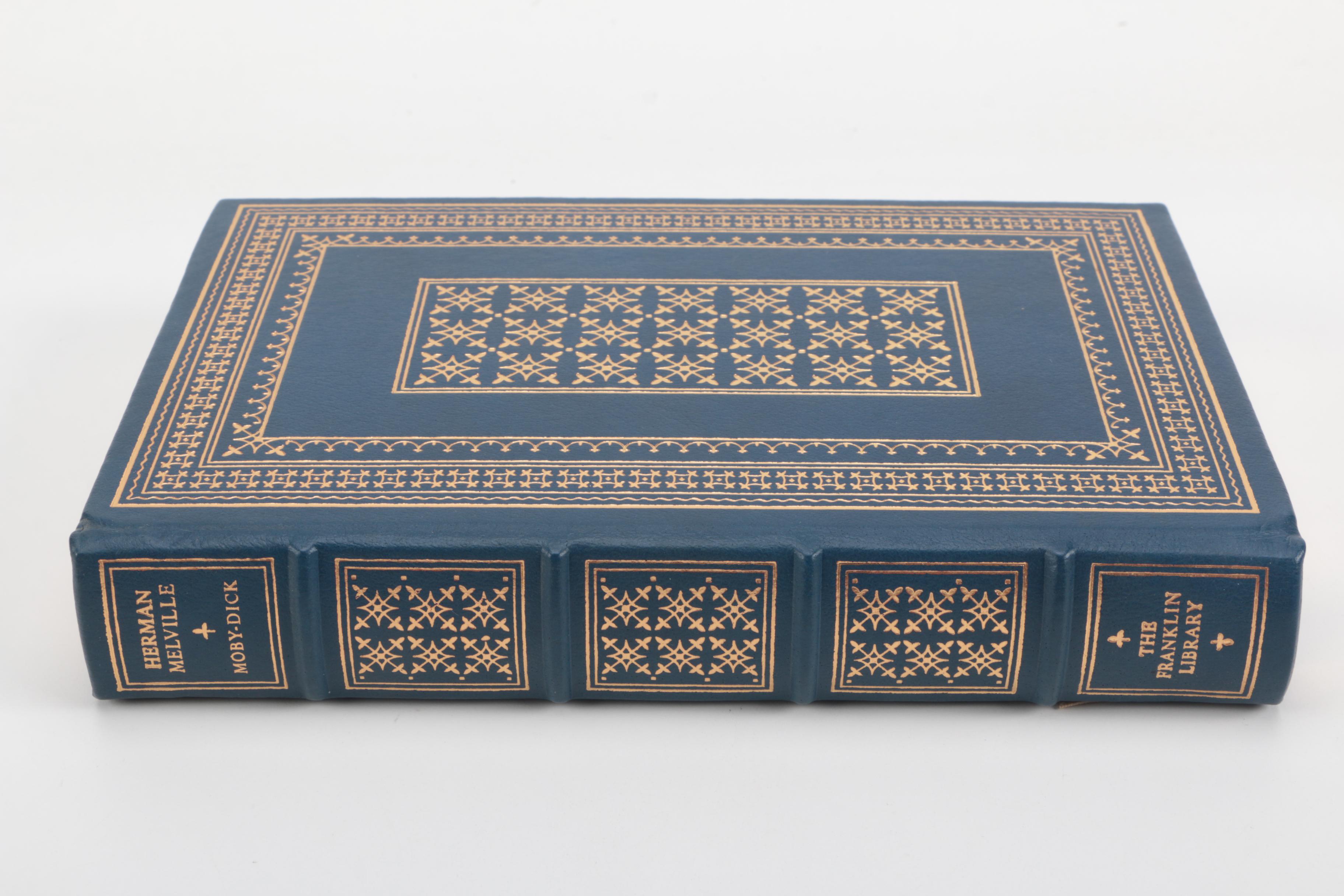 Franklin Library Limited Edition Herman Melville Including "Moby-Dick"