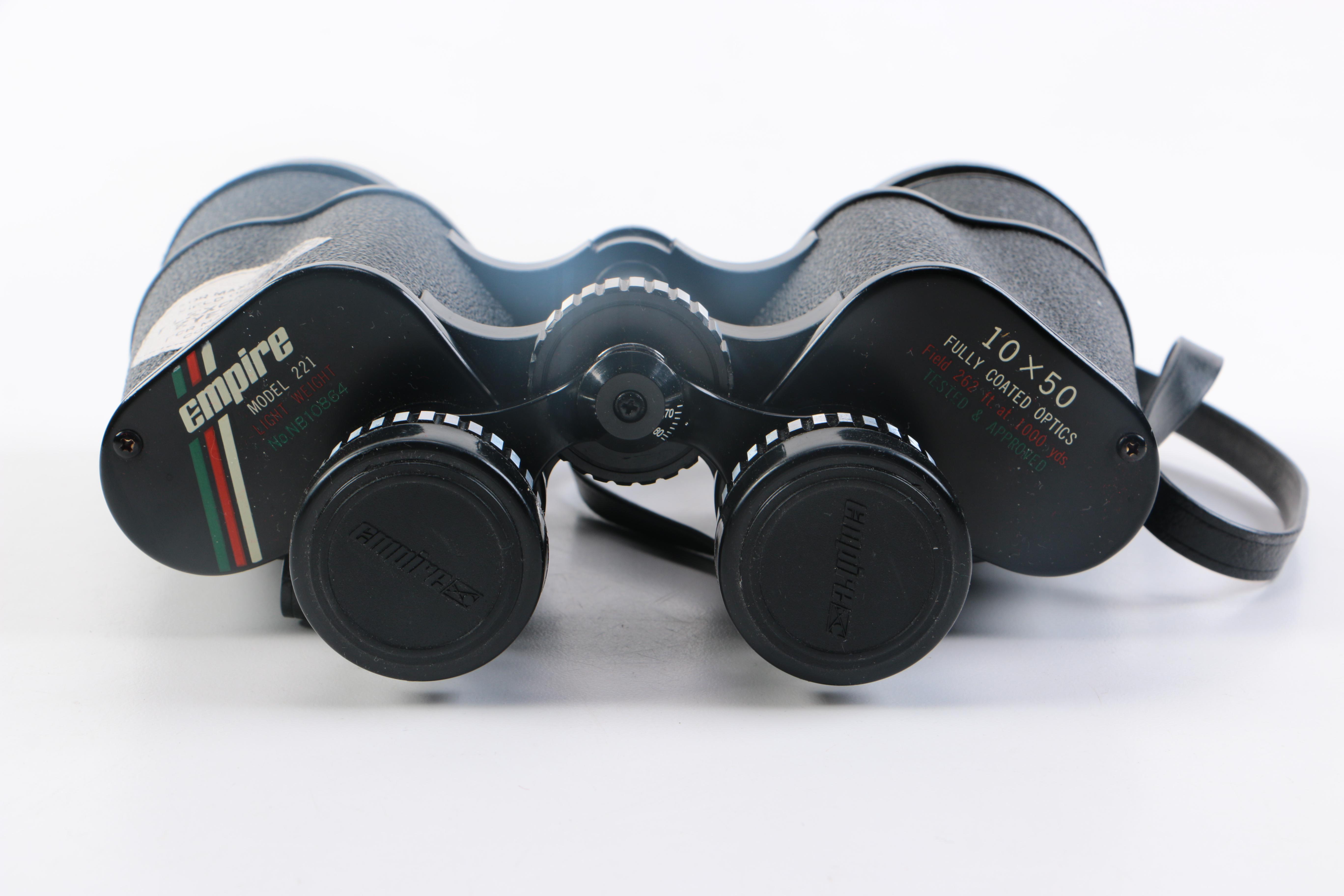 Empire Model 221 Binoculars with Case