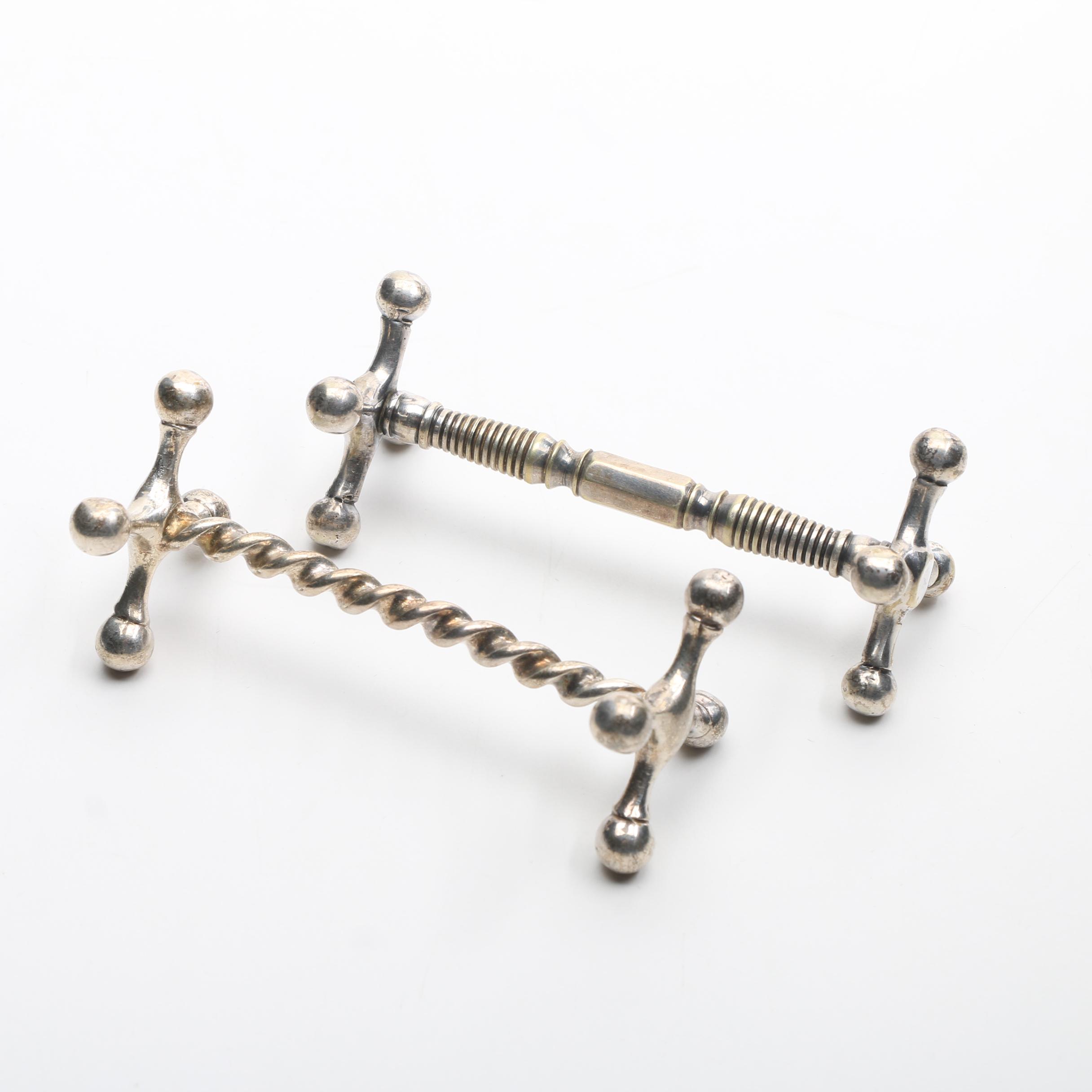 Collection of Crystal Knife Rests