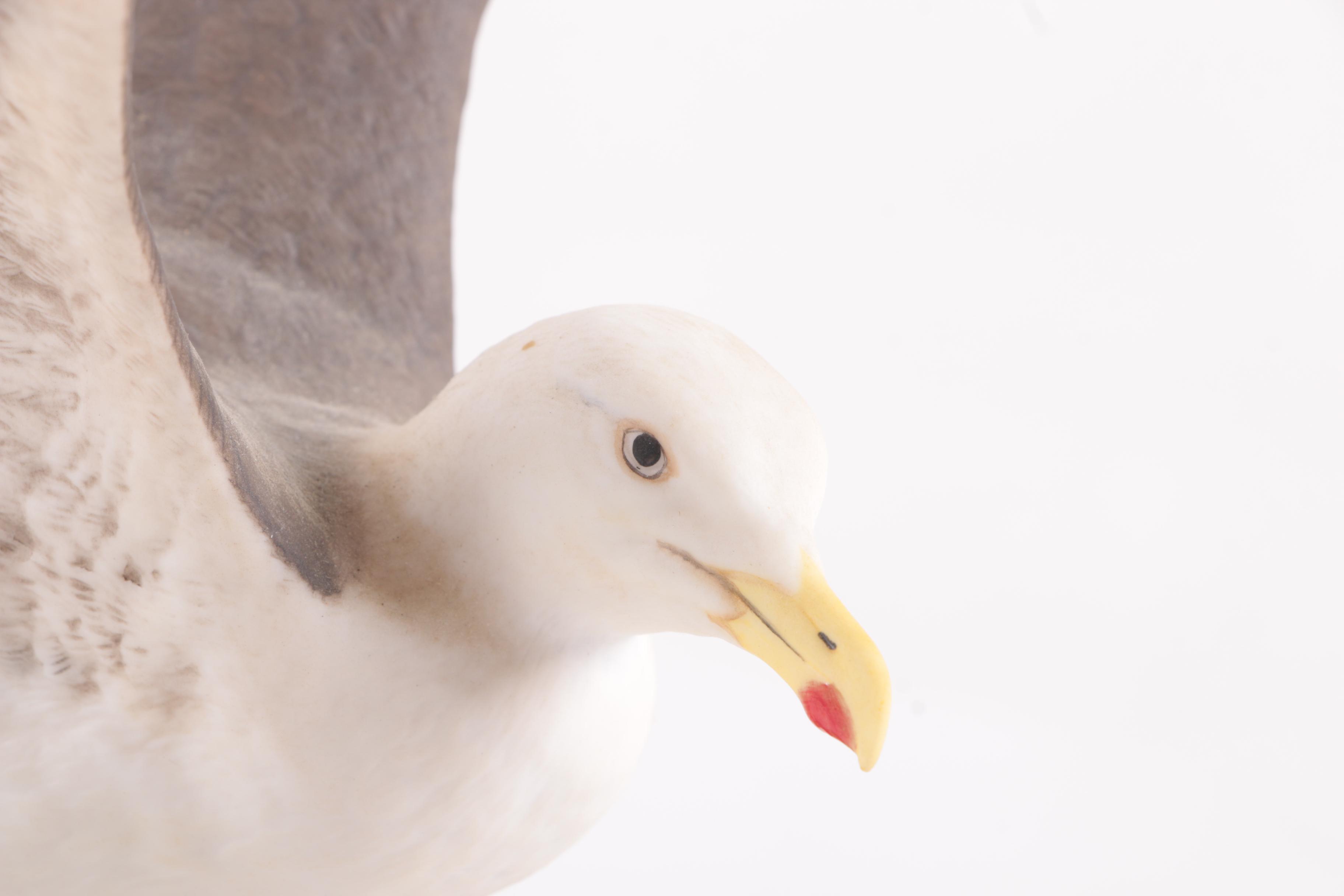 Scott Woolever Limited Edition Porcelain Sculpture of a Seagull