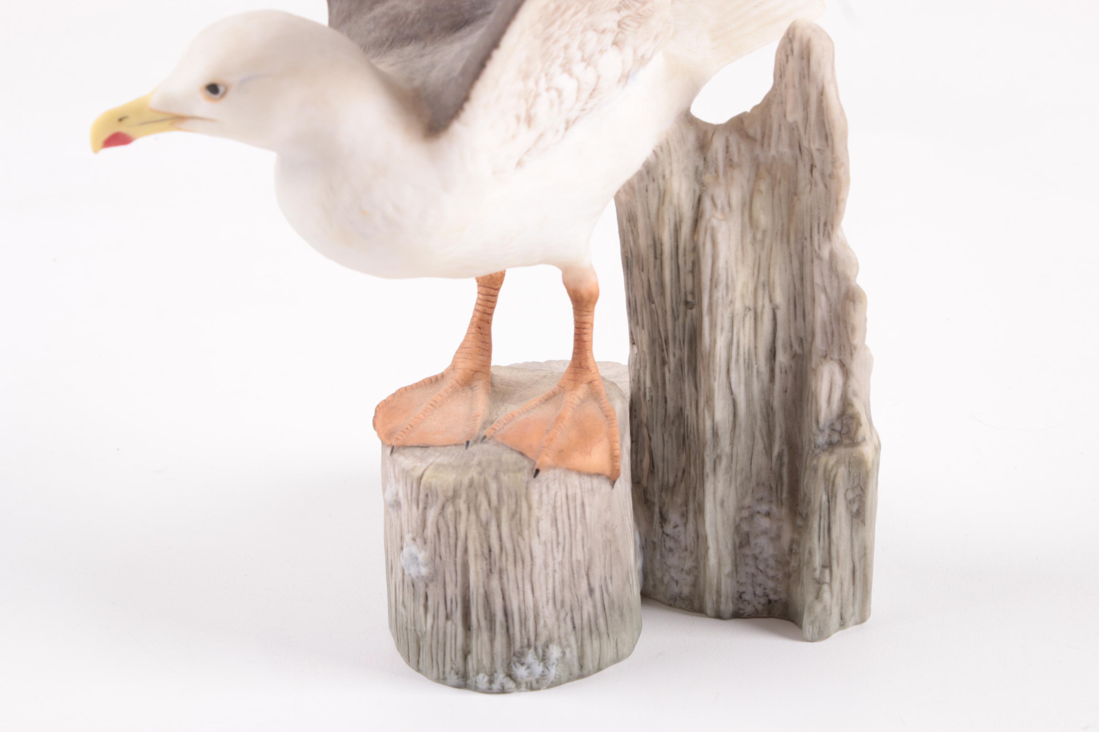 Scott Woolever Limited Edition Porcelain Sculpture of a Seagull