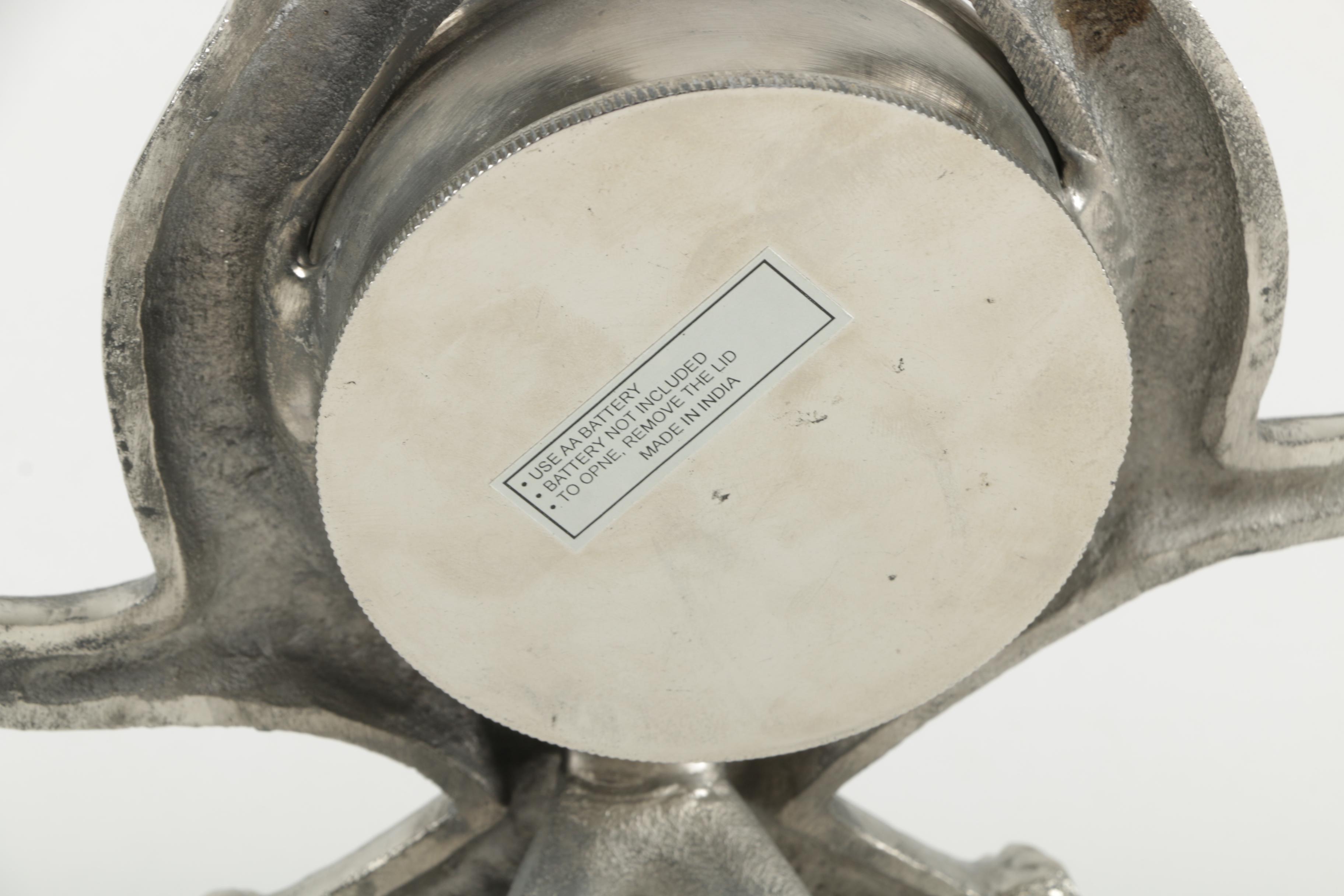 Broyhill Antler Themed Table Clock