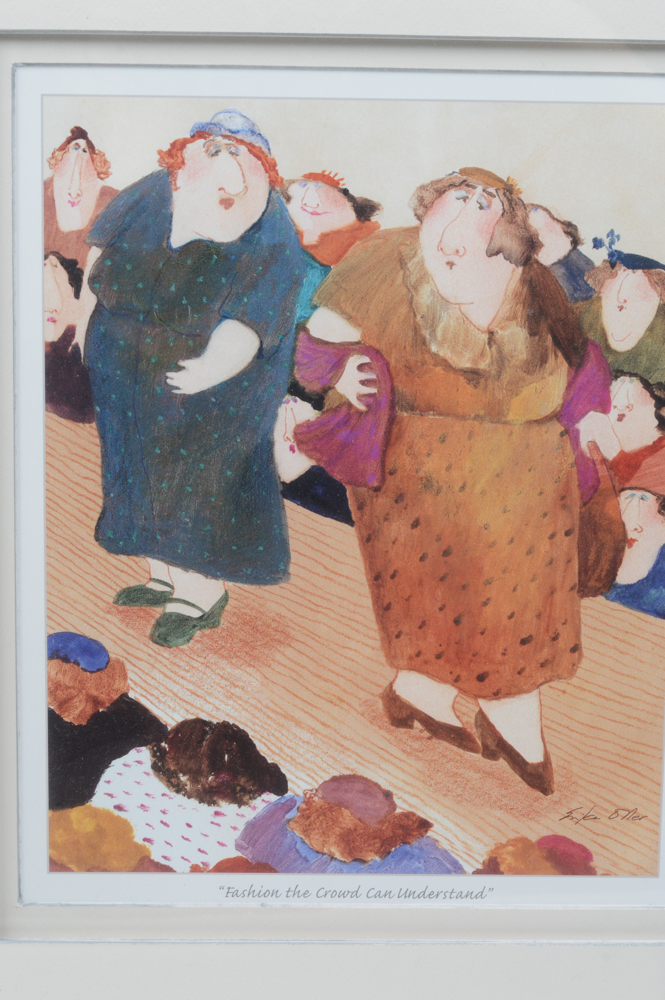 Erika Oller Offset Lithograph Prints