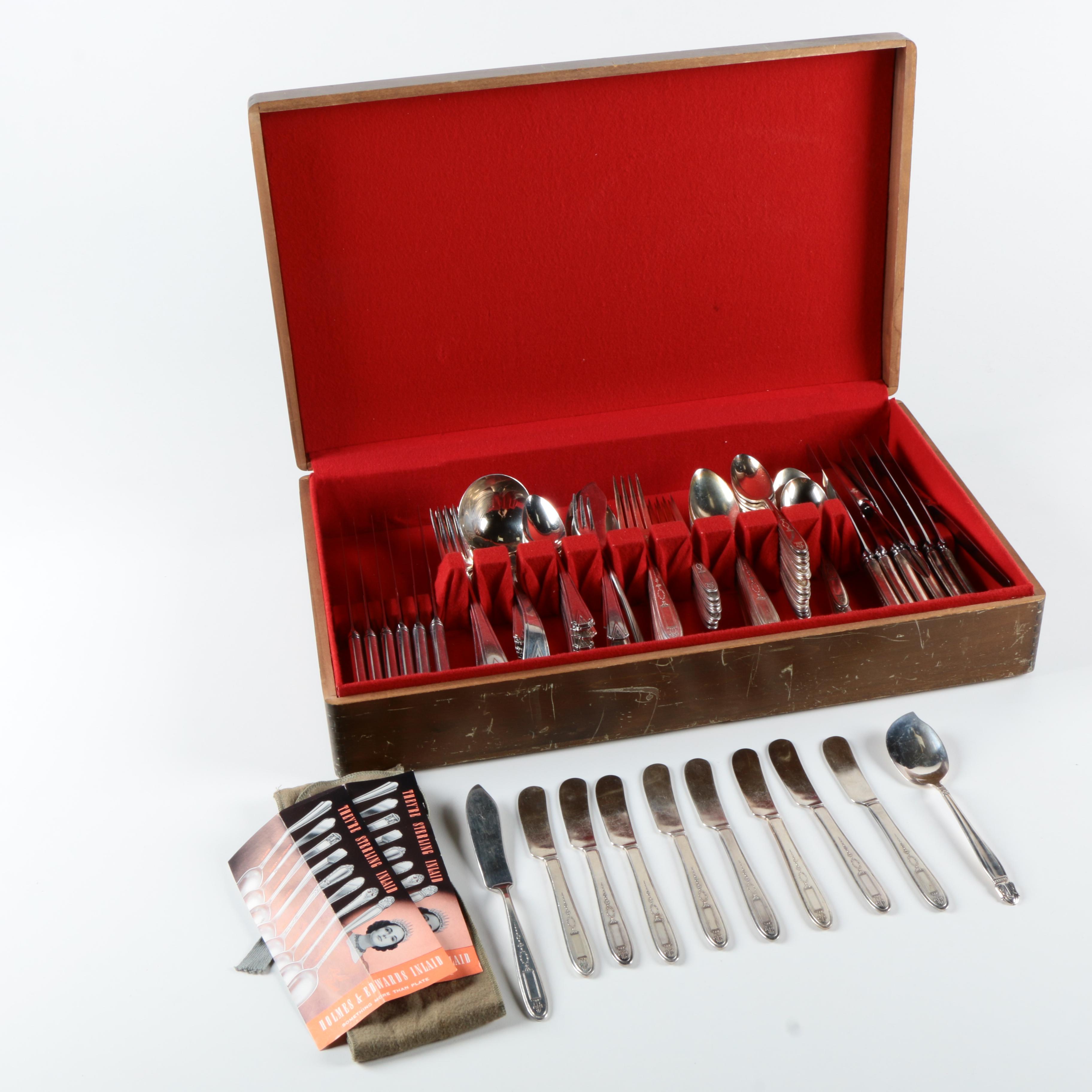 Collection of Community Plate "Grosvenor" and "Deauville" Plated Silver Flatware