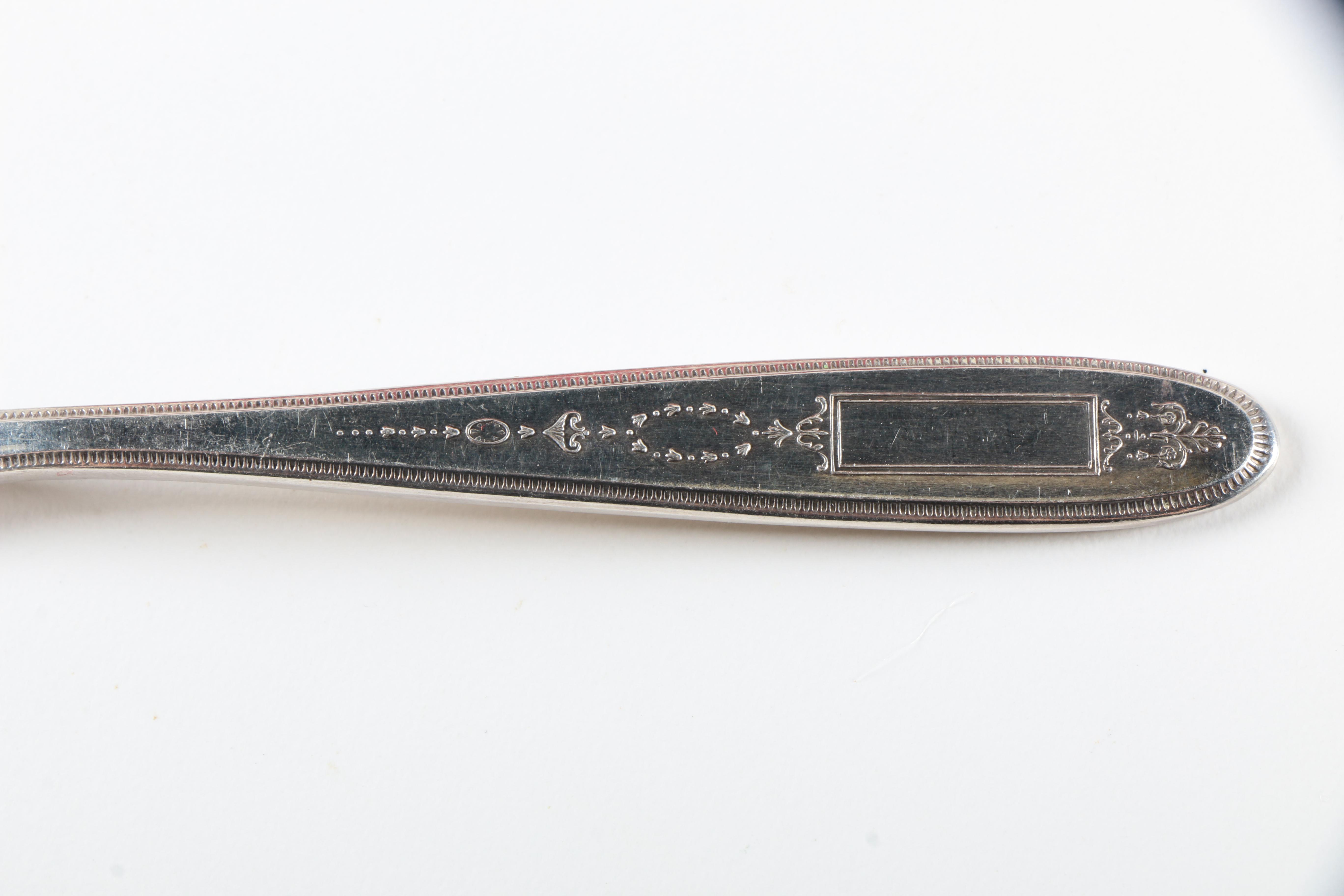 Collection of Community Plate "Grosvenor" and "Deauville" Plated Silver Flatware