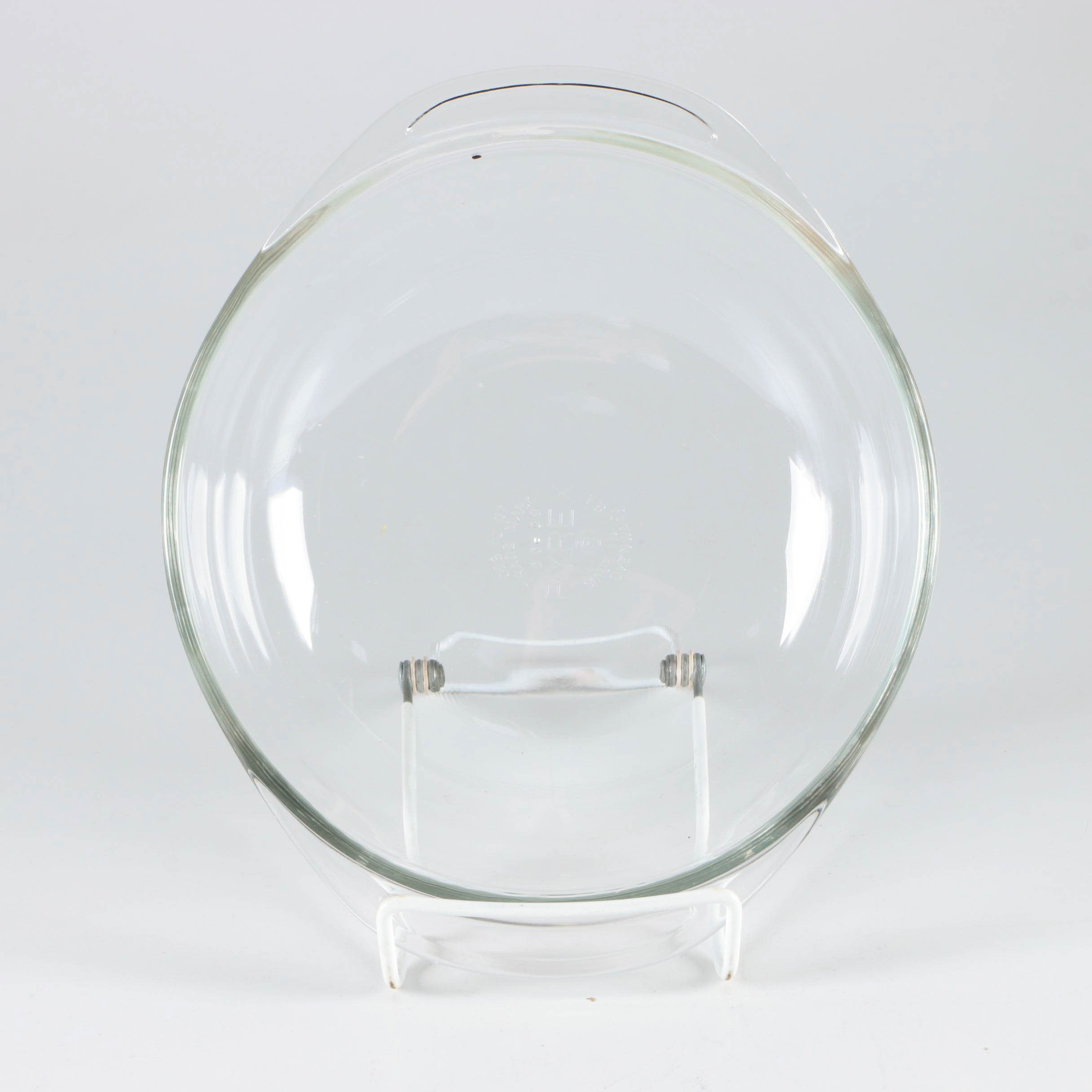 Pyrex and Glasbake Pie Dishes and Baking Bowl