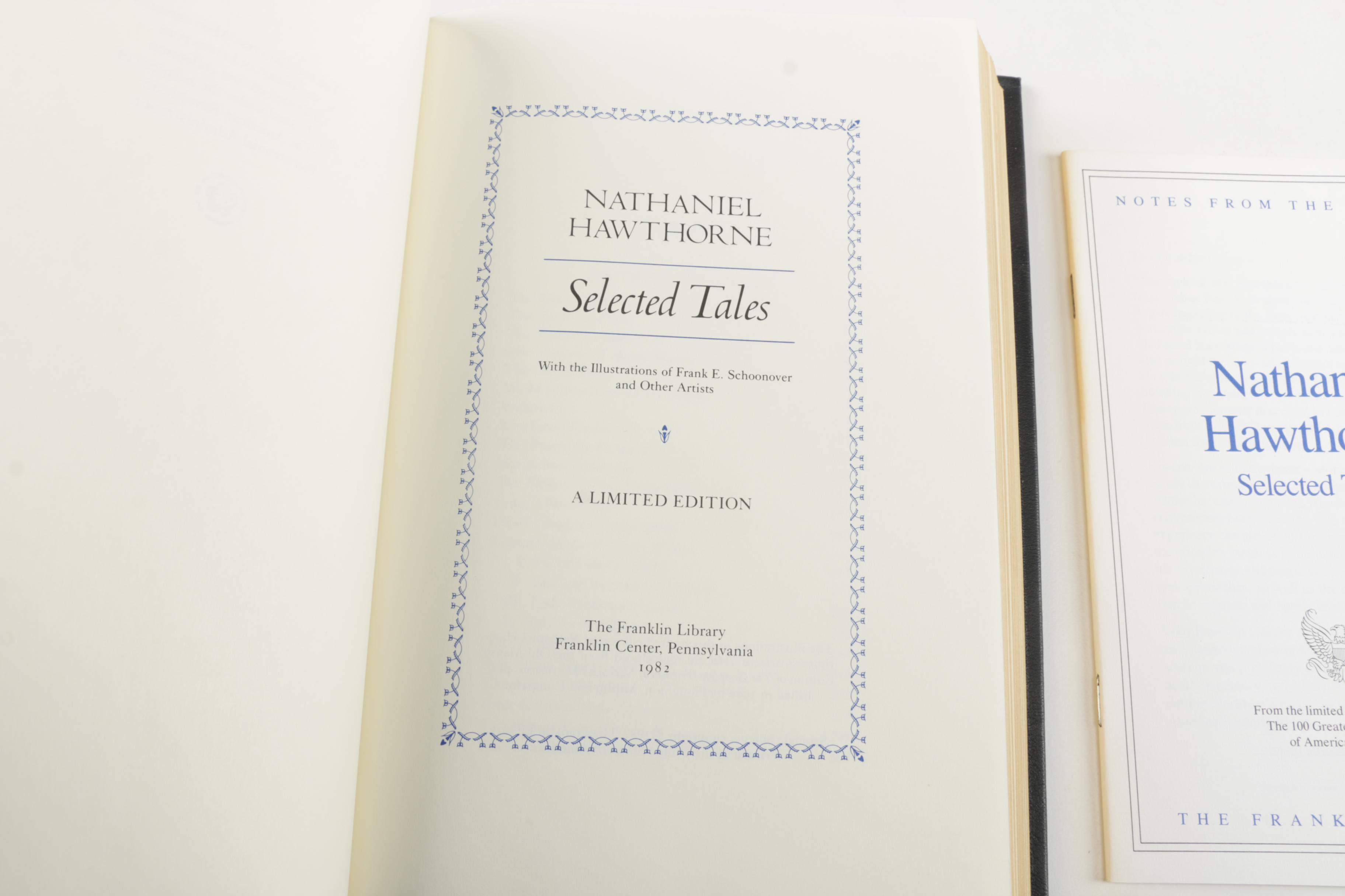 Franklin Library Leatherbound American Classics Including Nathaniel Hawthorne